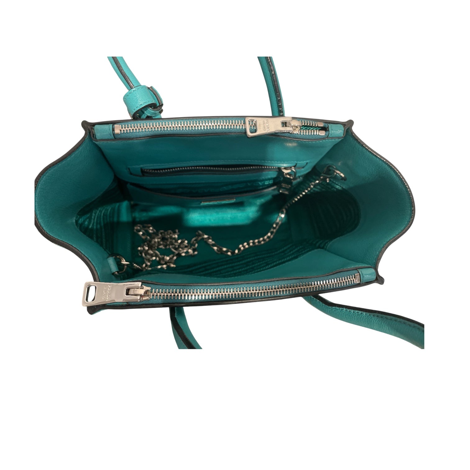 PRADA/Bag/Leather/BLU/2 WAY BAG view 4