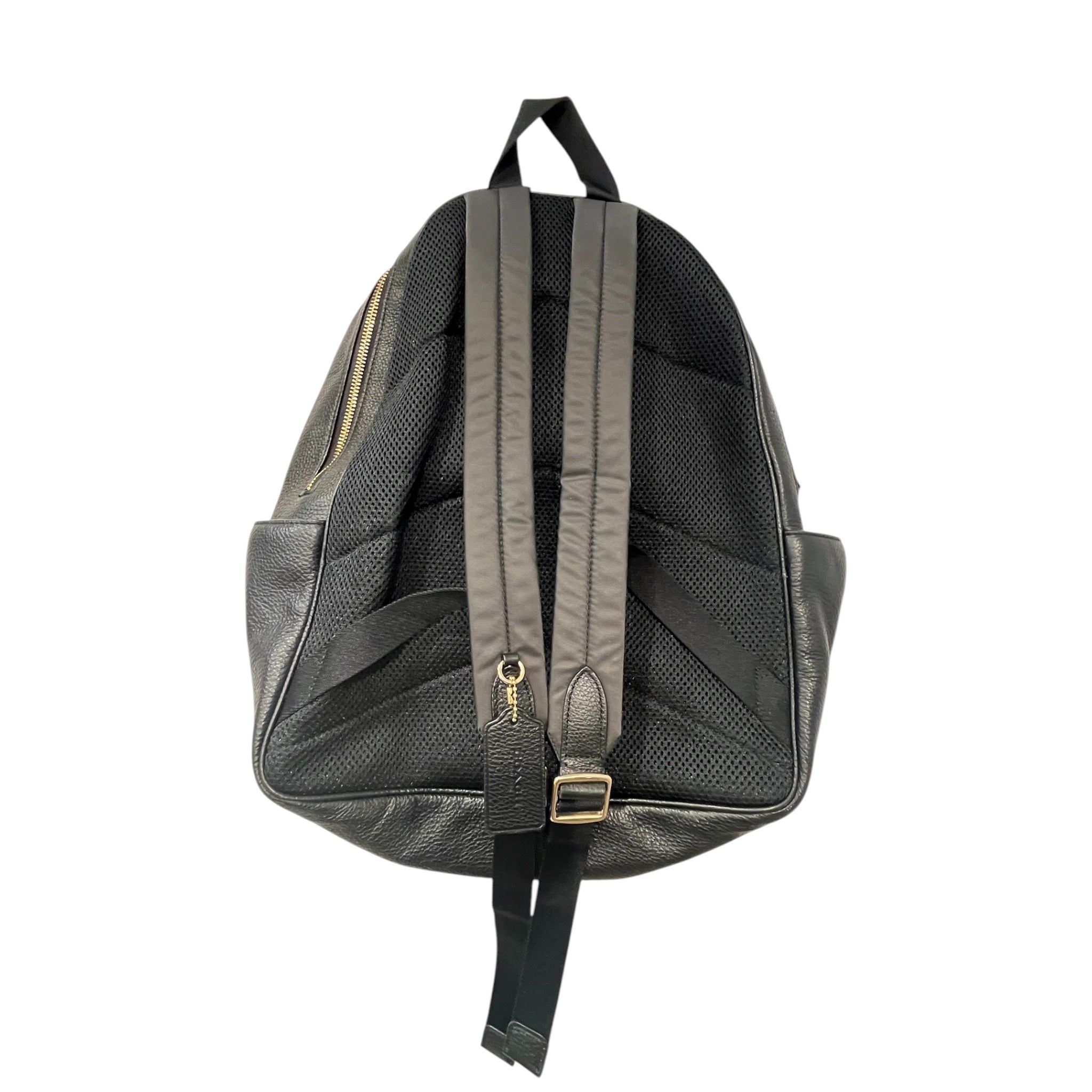 COACH/Backpack/Leather/BLK/5669 court backpack view 2