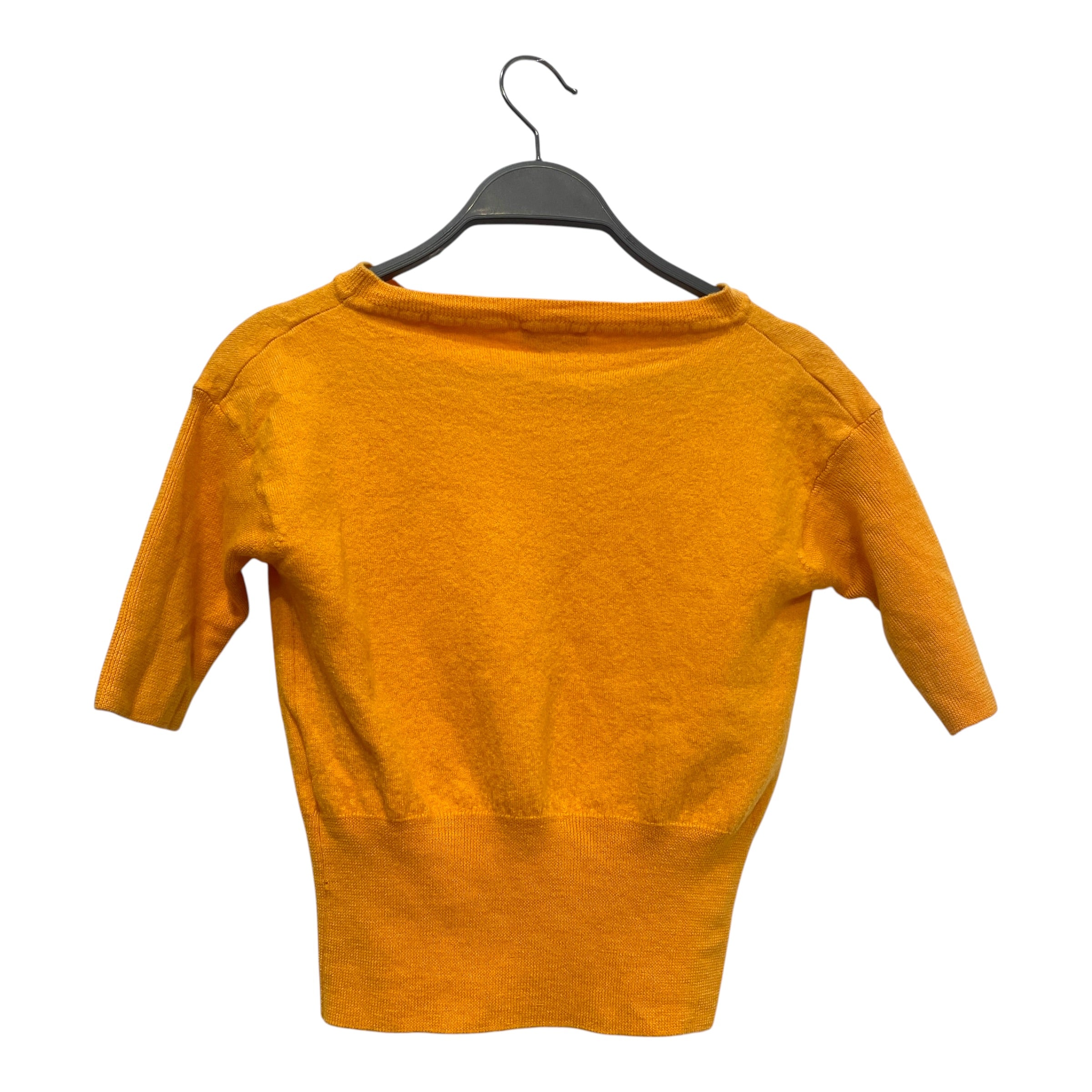 Vivienne Westwood/Cut & Sew/S/Wool/YEL/Mini Logo Sweater view 4