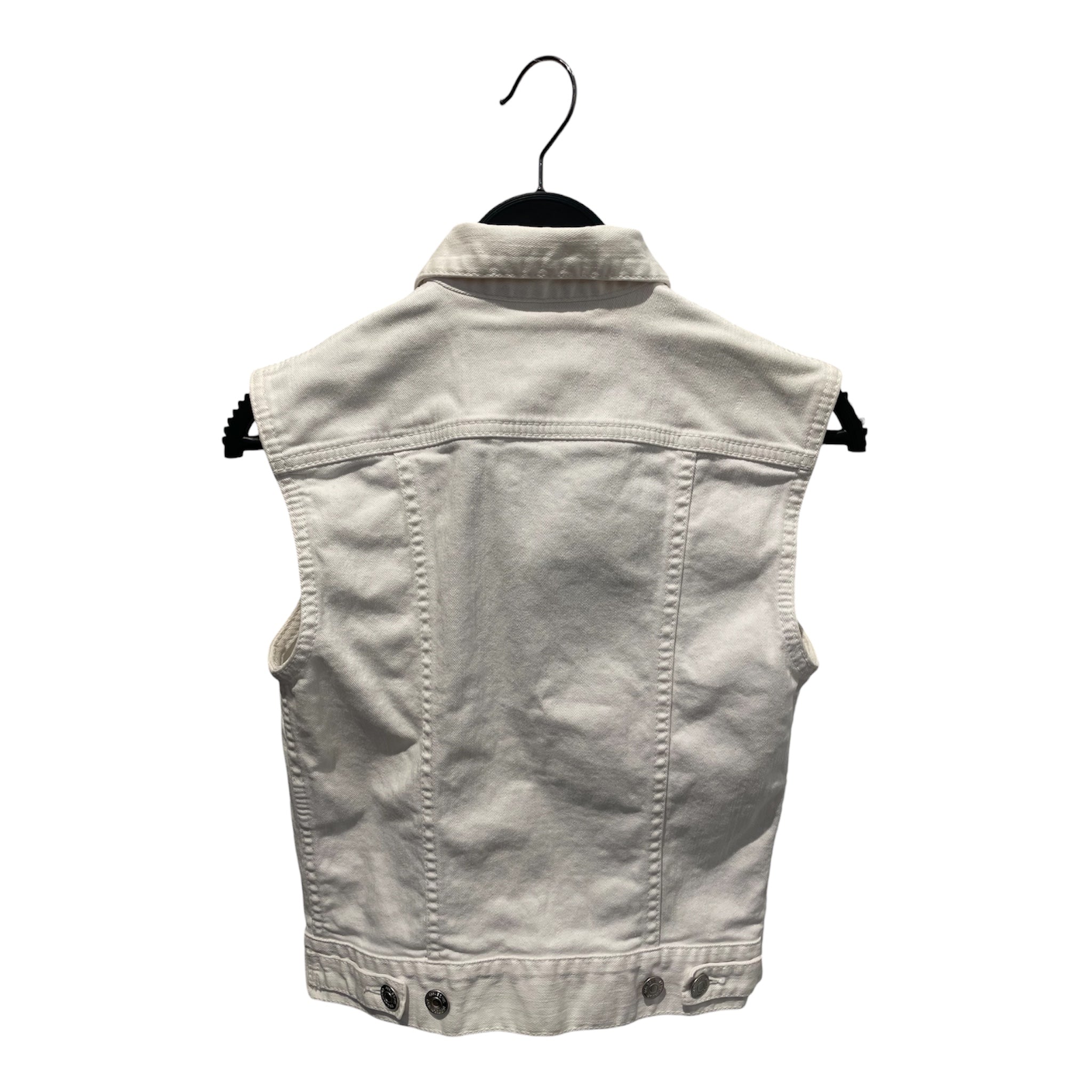DSQUARED2/Vest/38/Denim/WHT/denim vest view 2