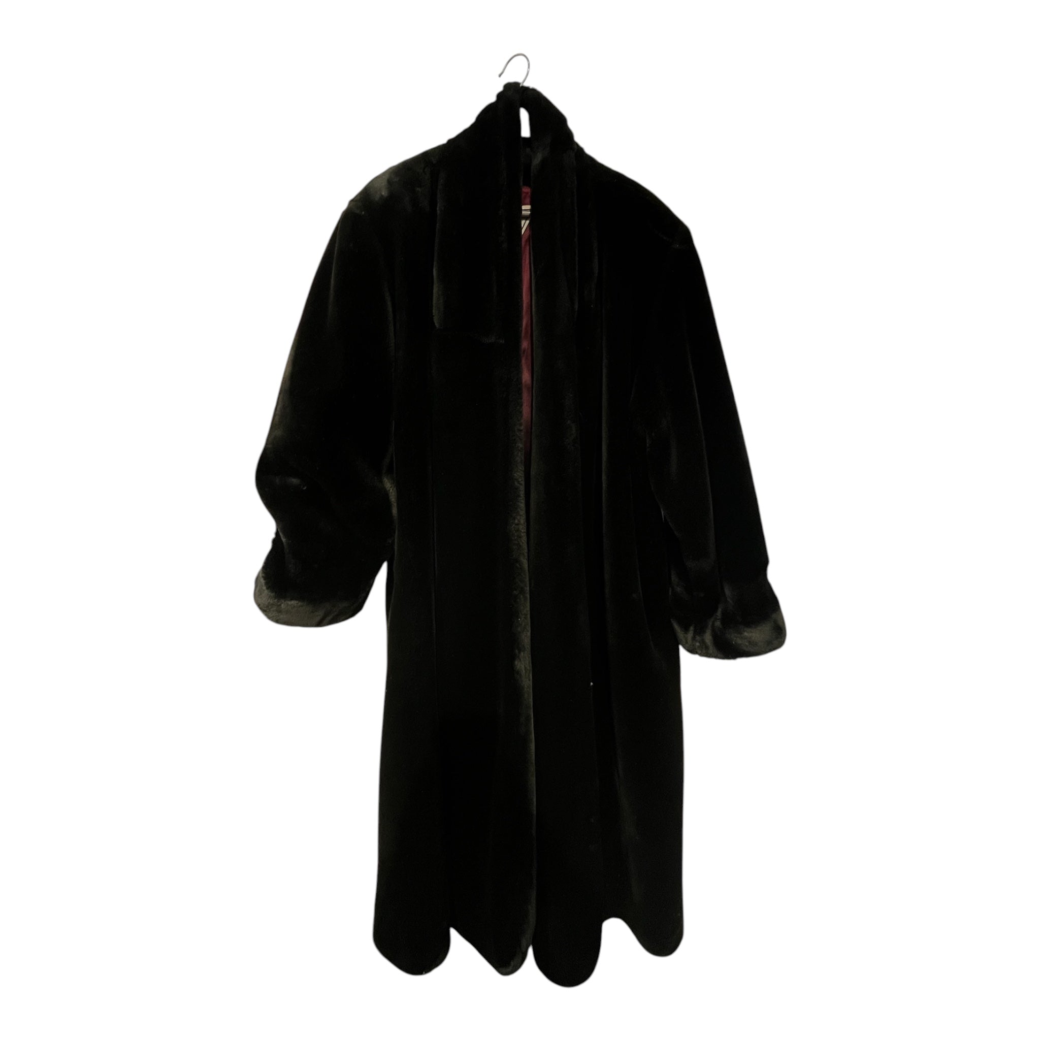 MARVIN RICHARDS/Coat/Fake Fur/BLK/Big Silhouette/long fur coat (blk) view 1