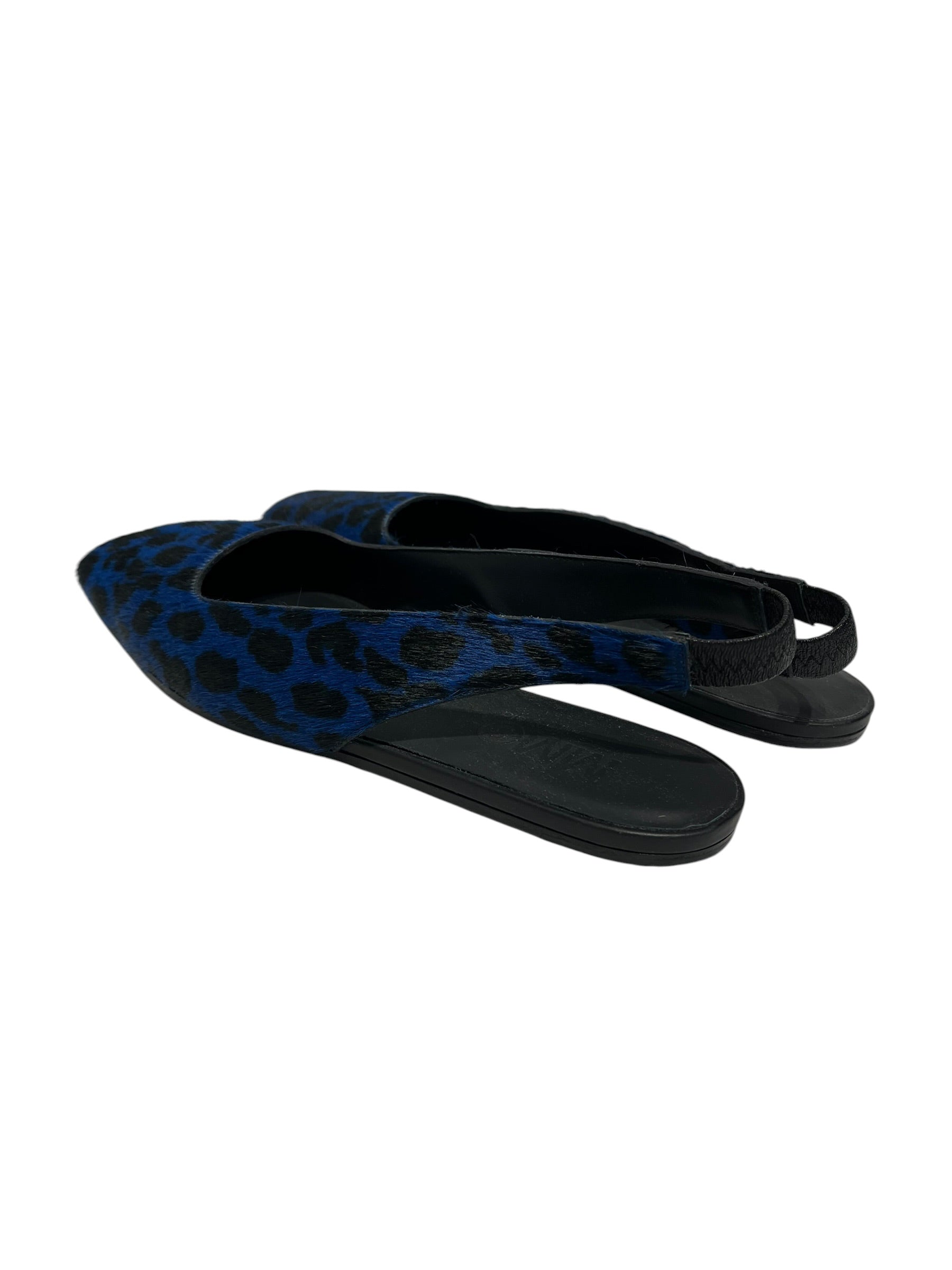 MM6/Flat Shoes/EU 37/Animal Pattern/Fur/BLU/PONY HAIR LEOPARD PRINT FLATS view 2
