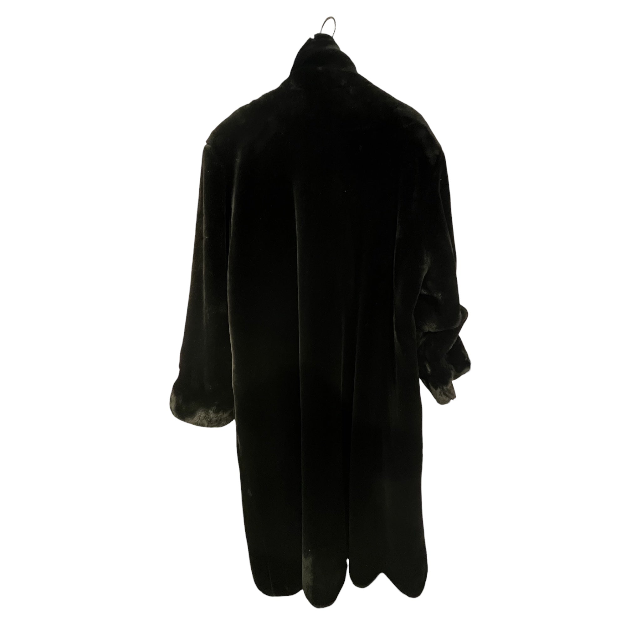 MARVIN RICHARDS/Coat/Fake Fur/BLK/Big Silhouette/long fur coat (blk) view 2