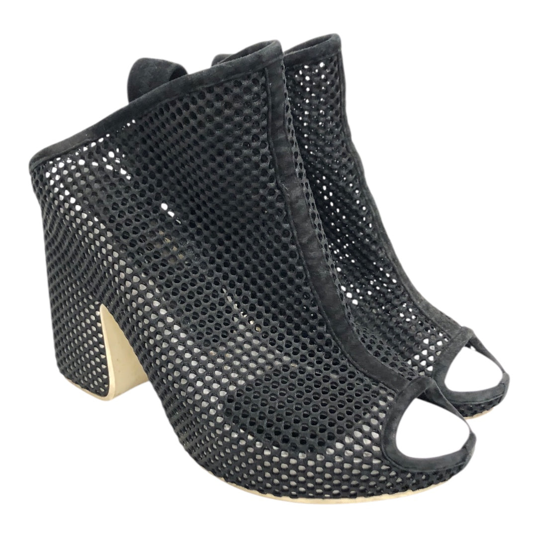 BALENCIAGA/Heels/US 8/Cotton/BLK/Mesh Heels view 1