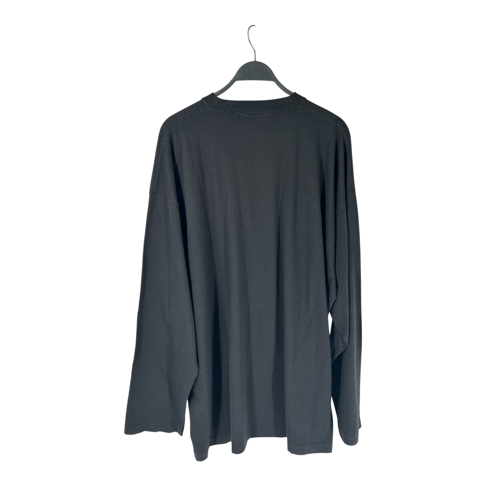BALENCIAGA/LS T-Shirt/4/Cotton/BLK/JP57 2022 01627 view 2
