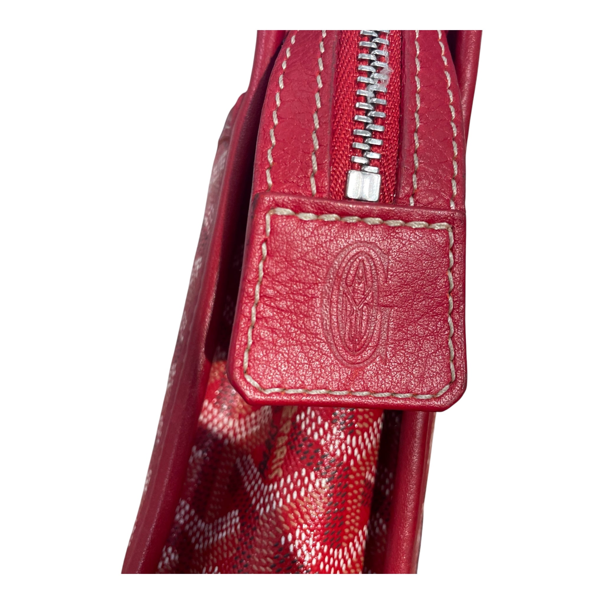 GOYARD/Pouch/All Over Print/Leather/RED/TOILETRY POUCH view 4