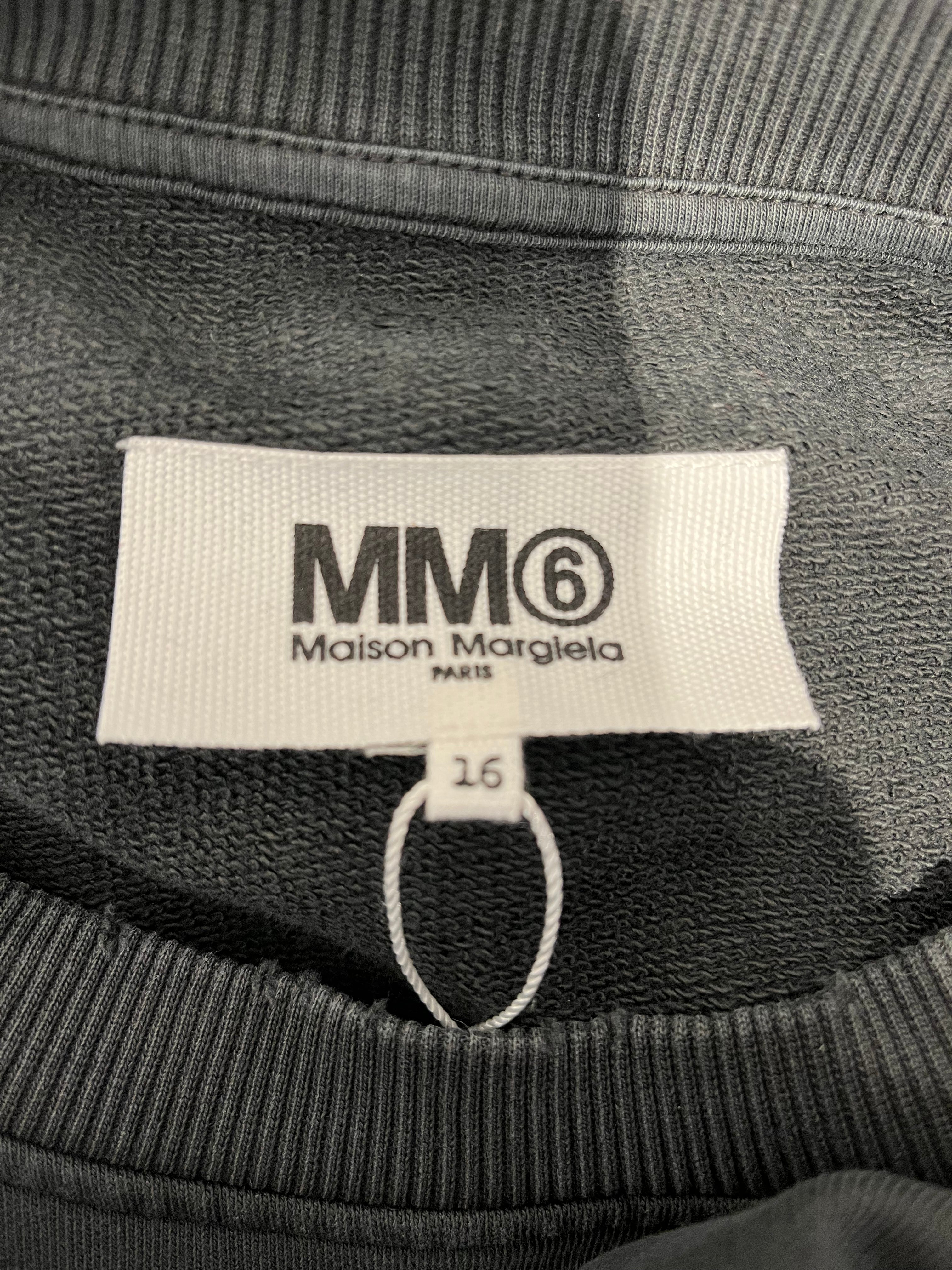 MM6/LS Dress/16/Cotton/BLK/Maxi Length/ view 3
