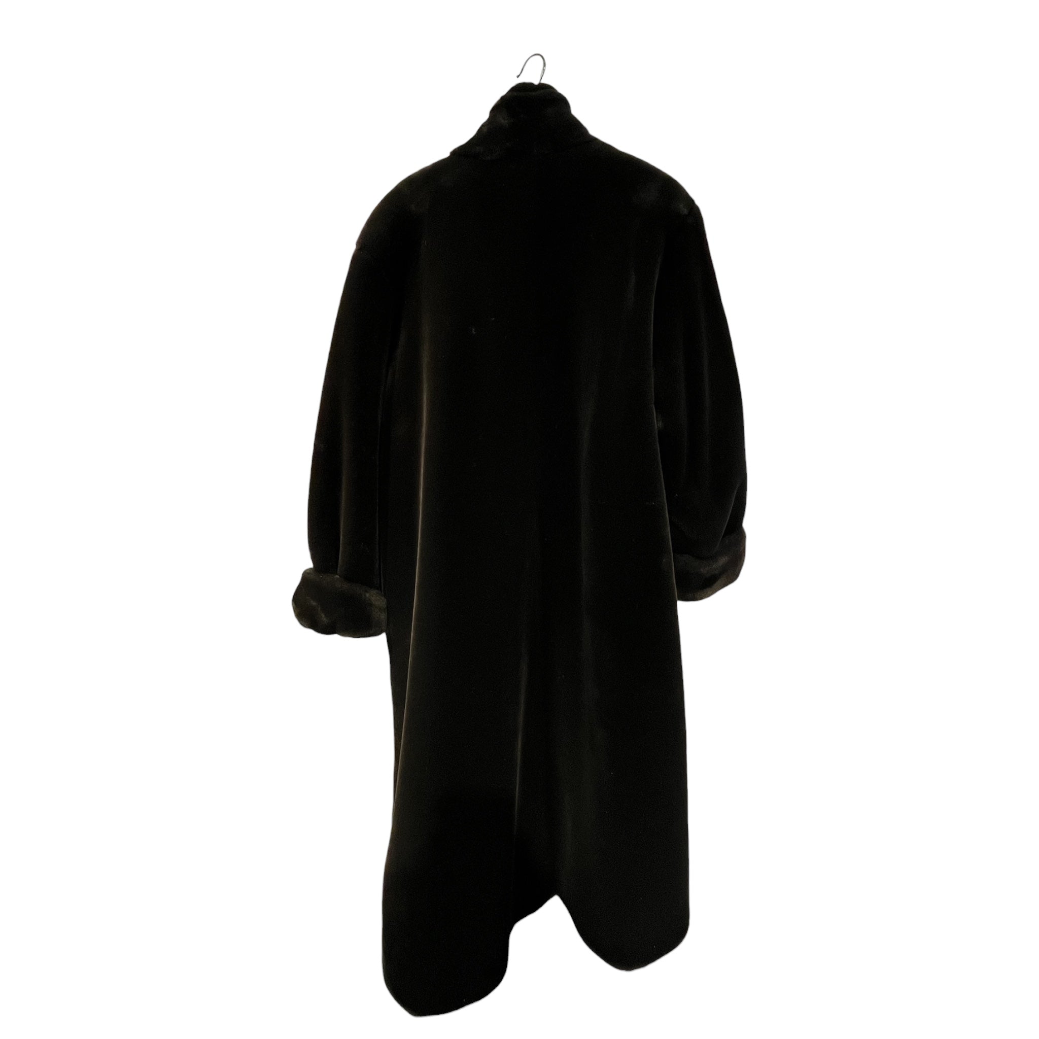 MARVIN RICHARDS/Coat/L/Fake Fur/BRW/Double Breasted/long fur coat (brwn) view 2