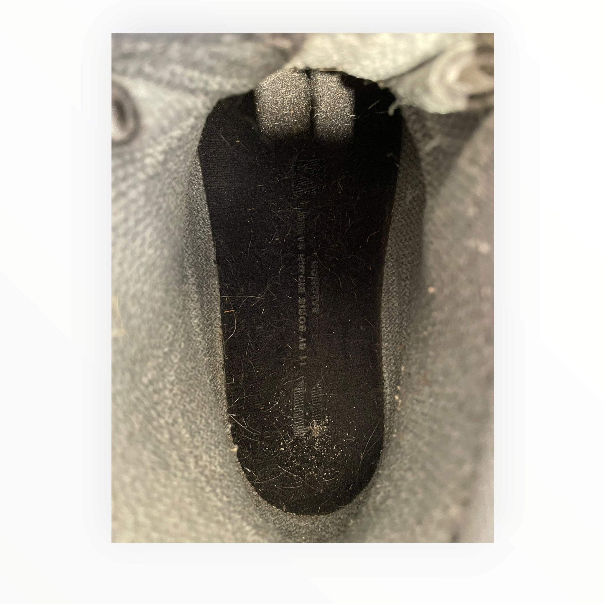 11 By Boris Bidjan Saberi/Hi-Sneakers/US 10/Suede/GRY/Salomon Collab view 3
