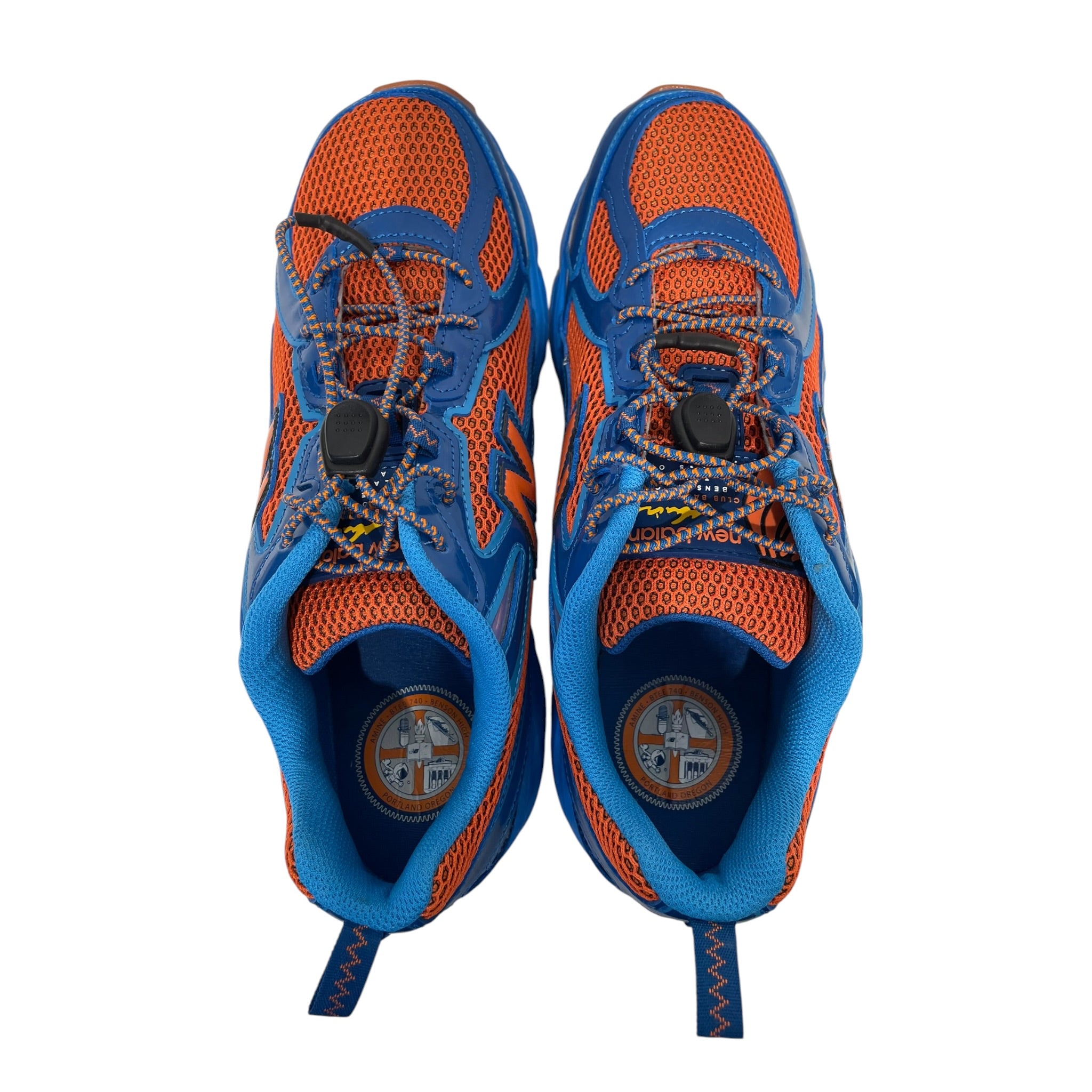 NEW BALANCE/Low-Sneakers/US 11/Nylon/BLU/amine 740 view 3