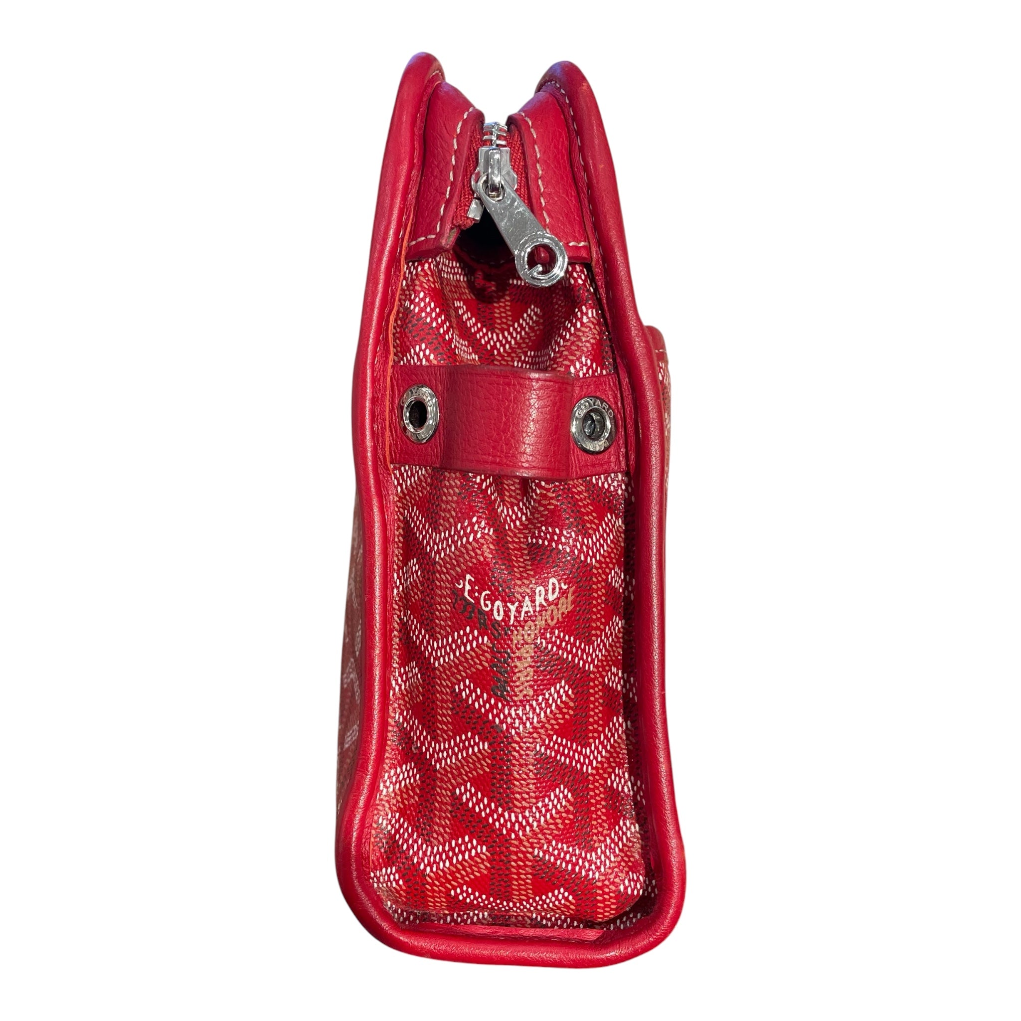 GOYARD/Pouch/All Over Print/Leather/RED/TOILETRY POUCH view 7