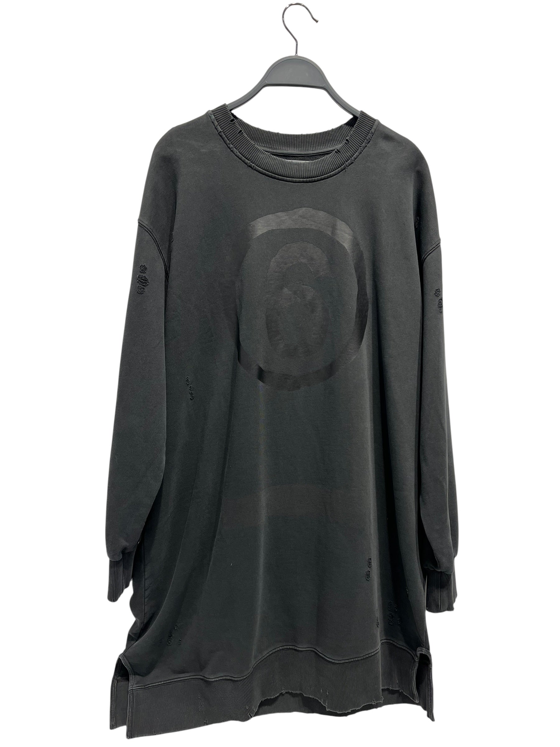 MM6/LS Dress/16/Cotton/BLK/Maxi Length/ view 1