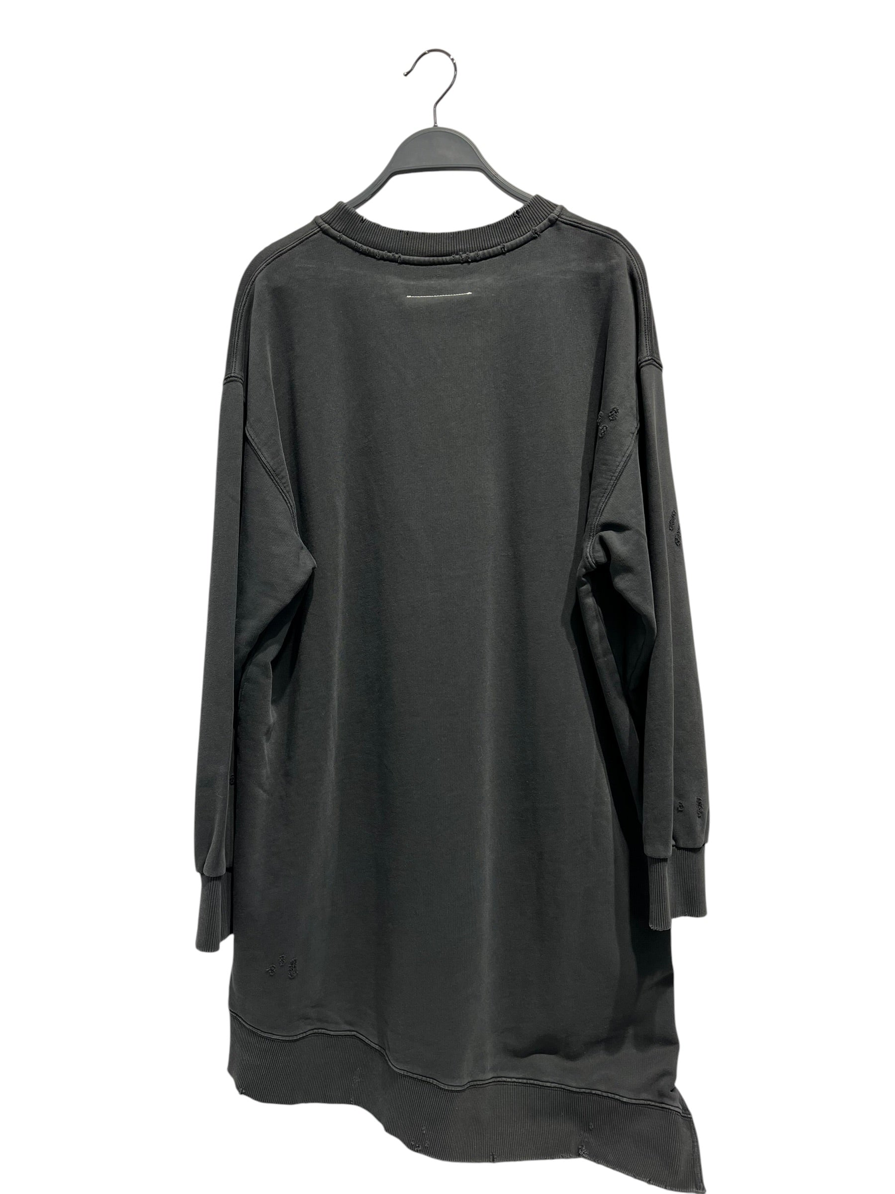 MM6/LS Dress/16/Cotton/BLK/Maxi Length/ view 2