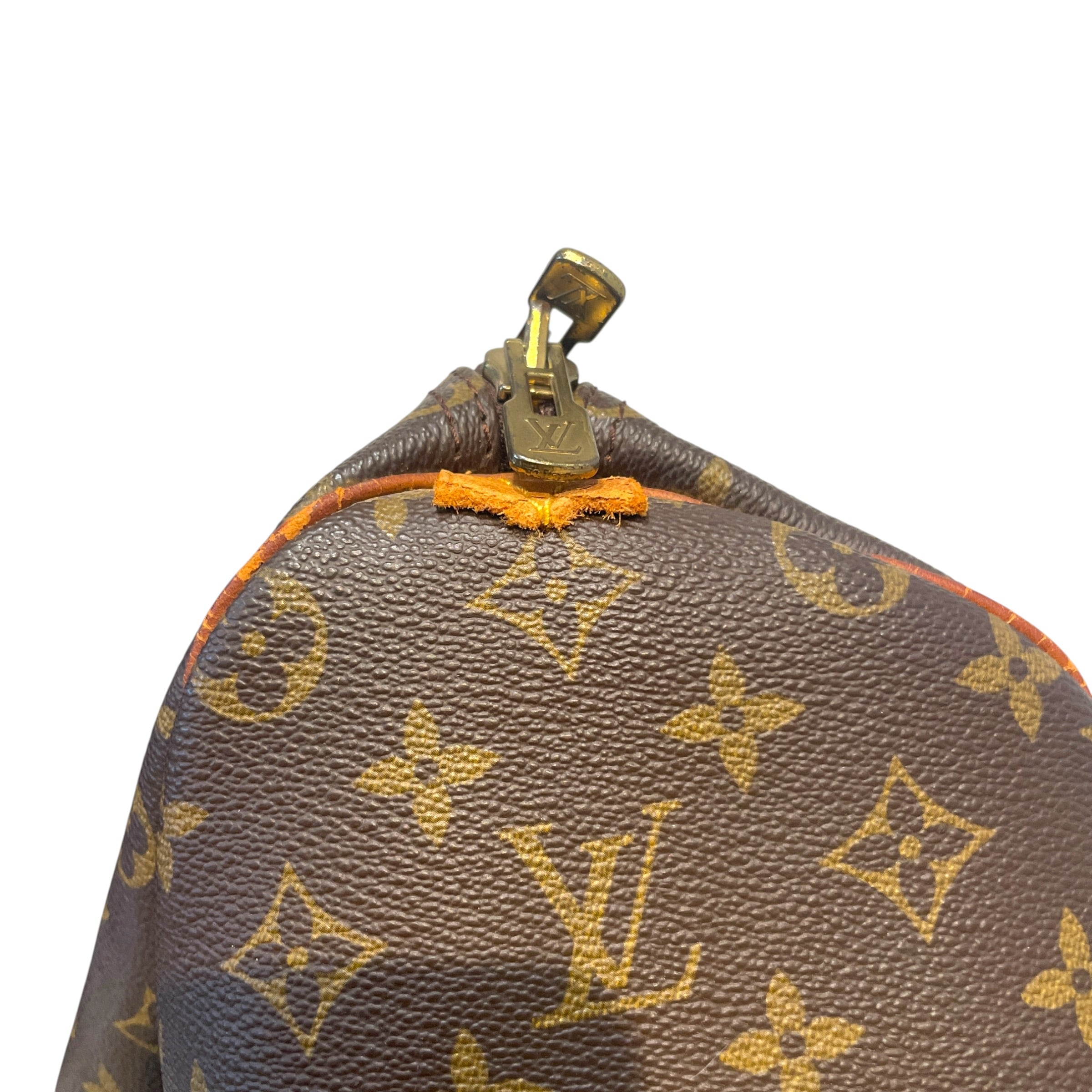 LOUIS VUITTON/Luggage/Monogram/Leather/BRW/Keepall Duffle Bag 50 view 6