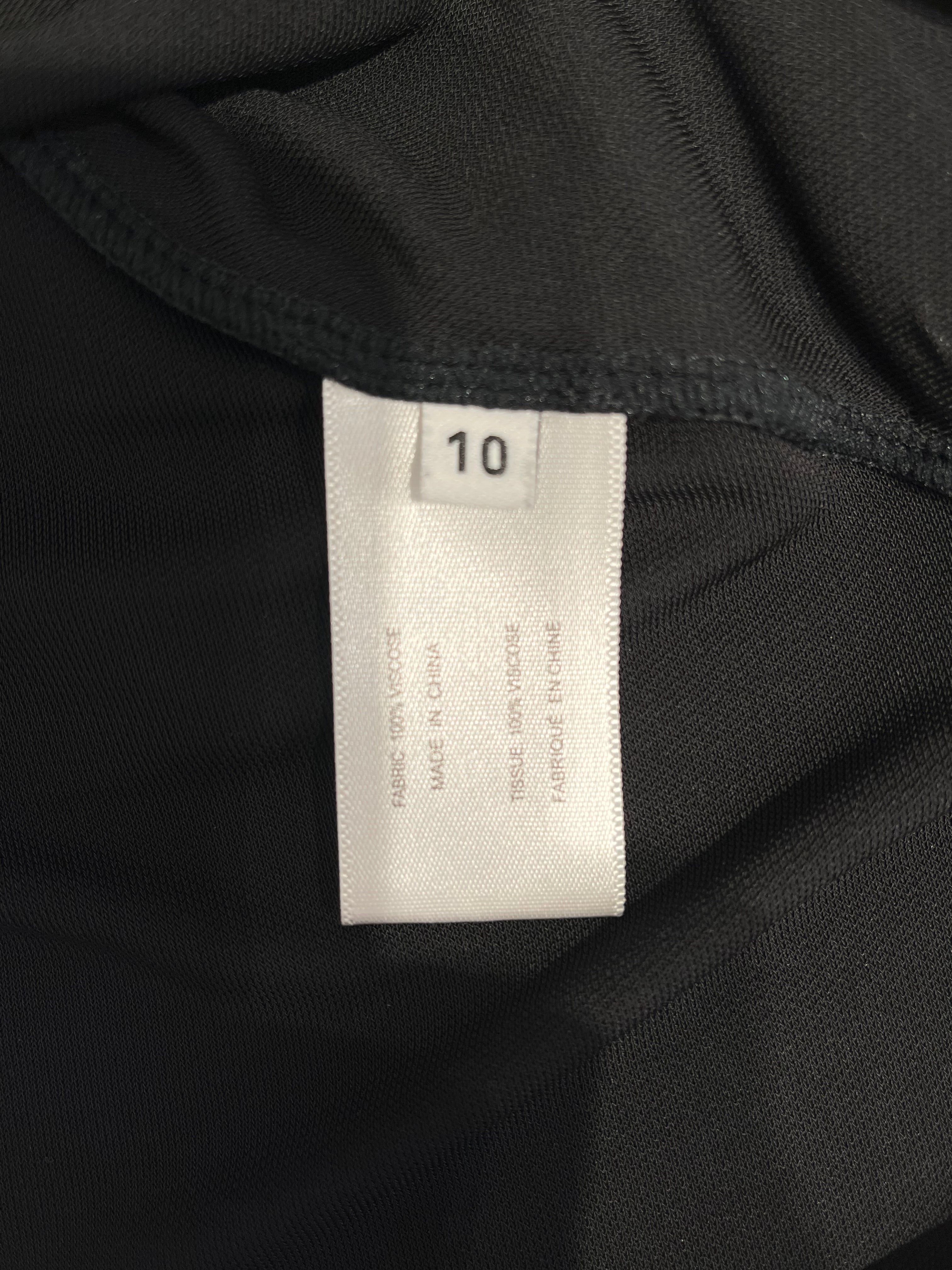 PROENZA SCHOULER/LS Dress/10/Nylon/BLK/ view 4