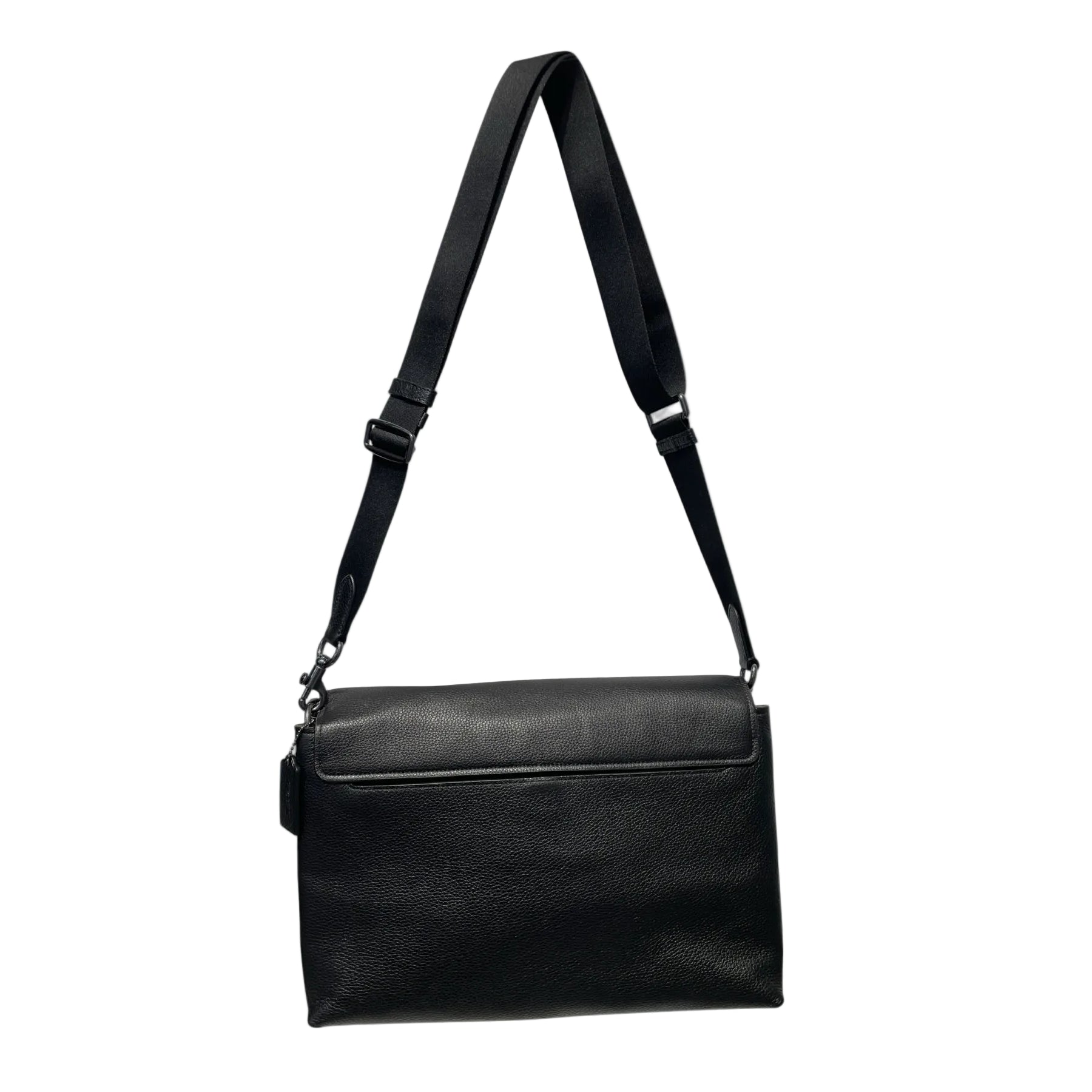 COACH/Cross Body Bag/Leather/BLK/ONE FLAP view 2