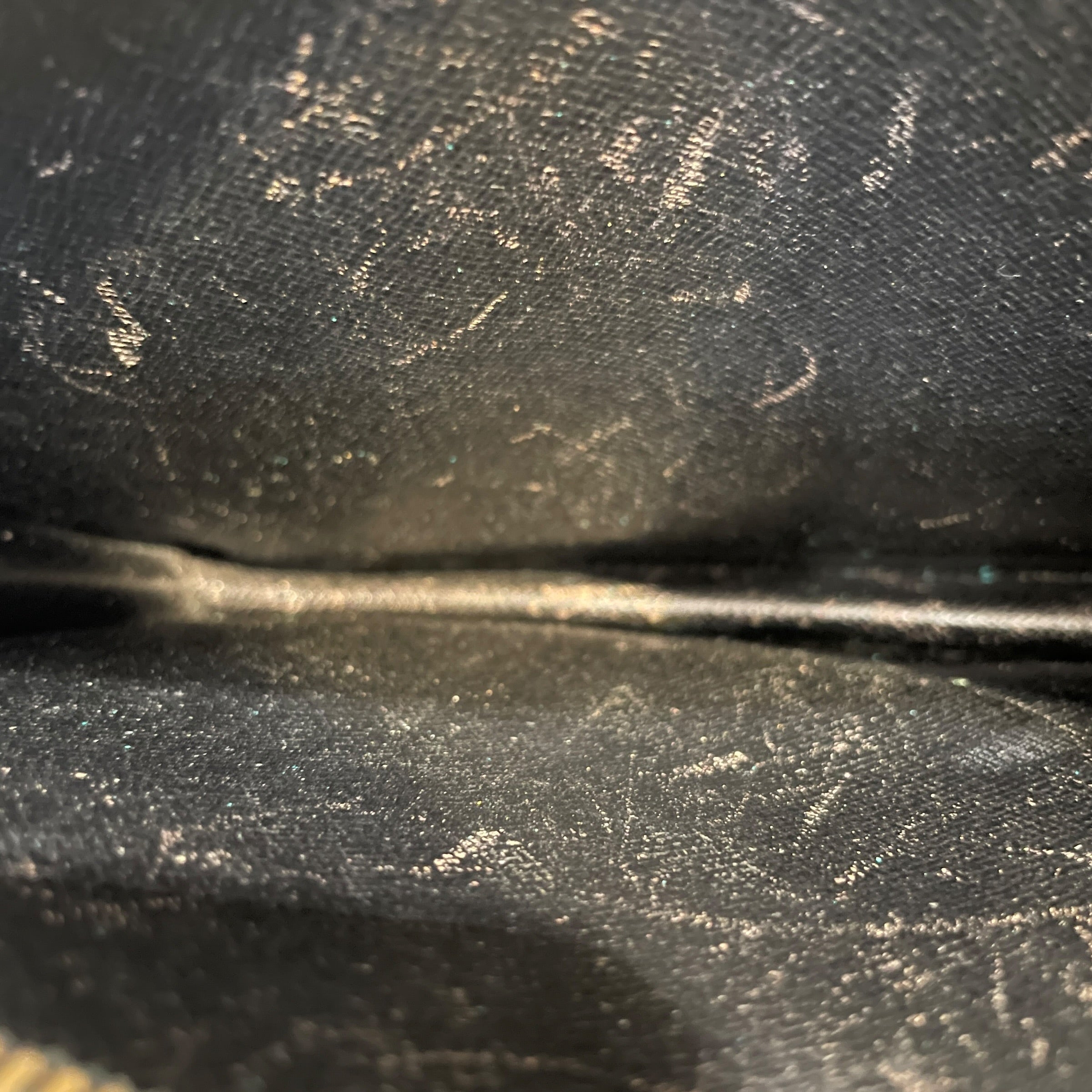 LOUIS VUITTON/Clutch Bag/Leather/BLK/Epi Leather Vanity Case view 9