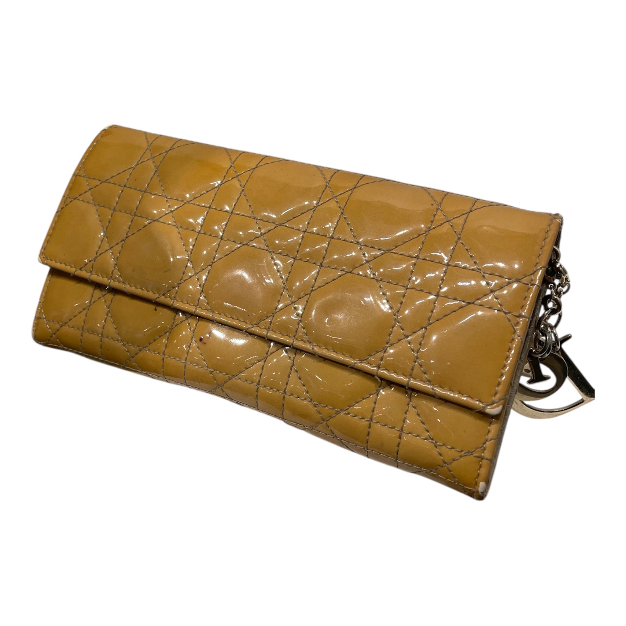 Christian Dior/Bag/Leather/CML/PATENT CANNAGE LADY DIOR view 1