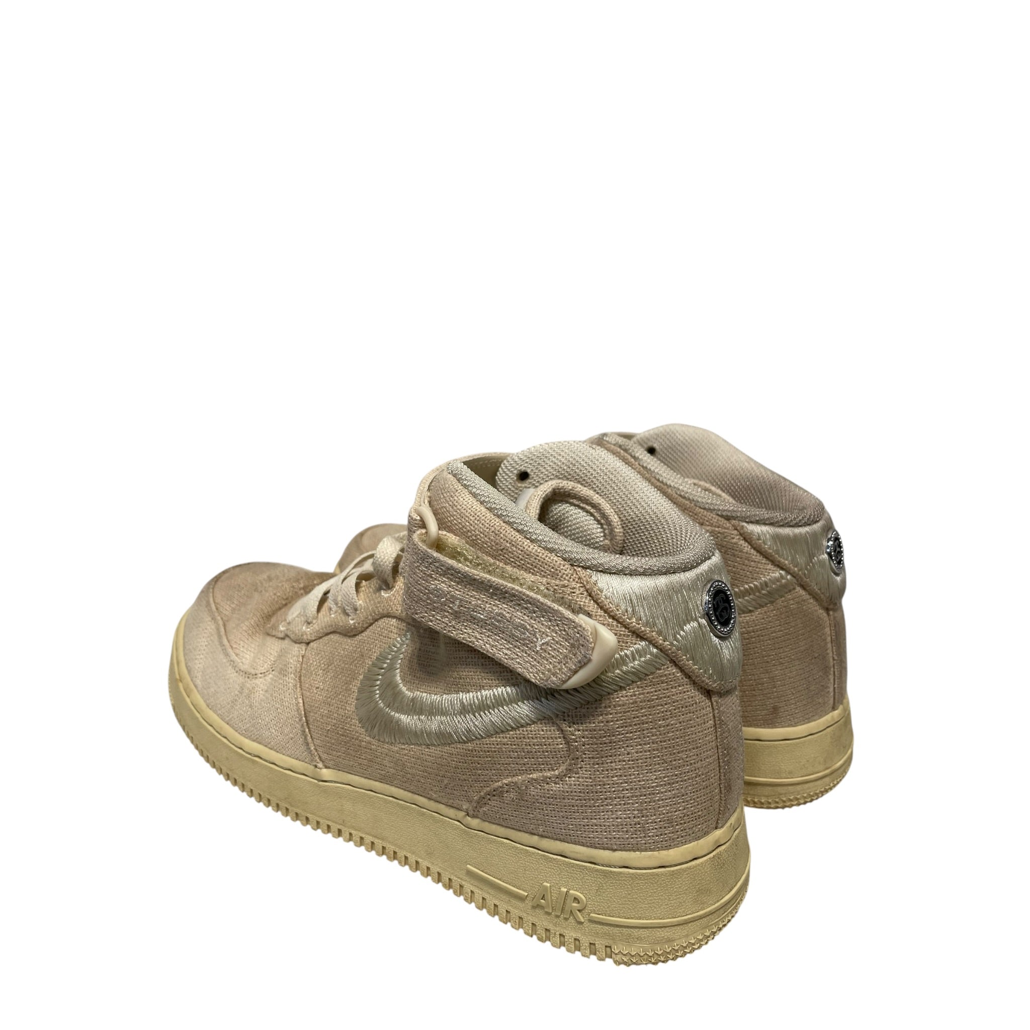 STUSSY/NIKE/Hi-Sneakers/US 11/Cotton/CRM/DJ7841-200 view 2