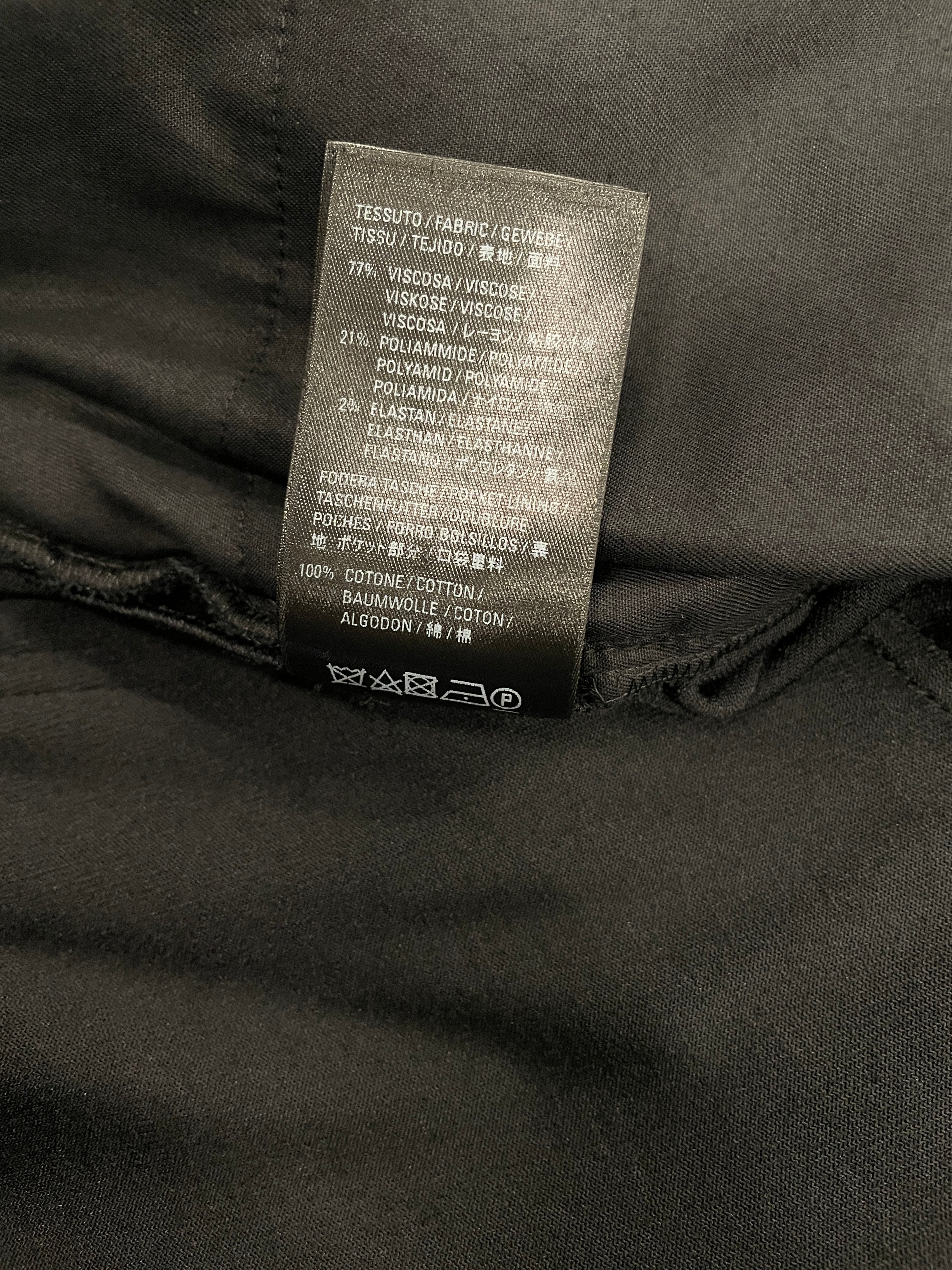 BALENCIAGA/Straight Pants/40/Velour/BLK/2020 VELVET 5 POCKET IKRAM view 8