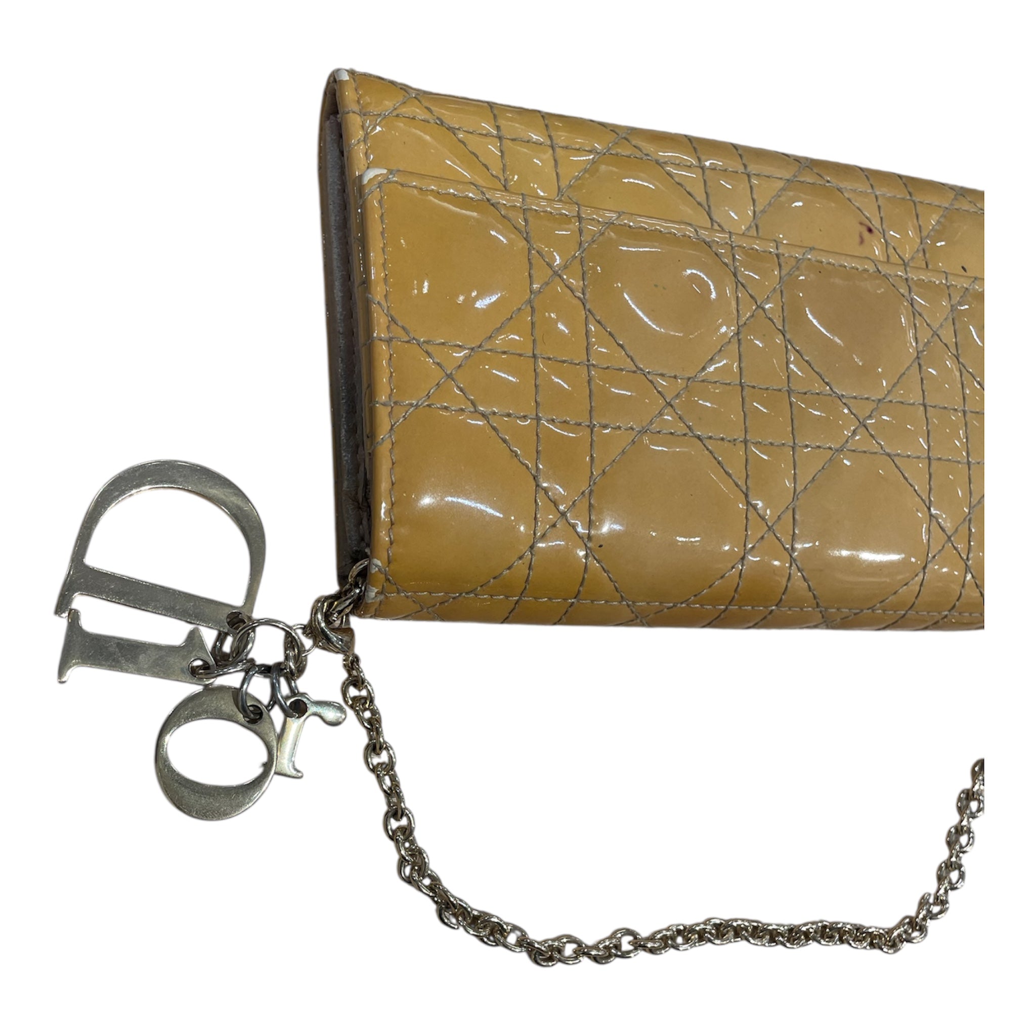 Christian Dior/Bag/Leather/CML/PATENT CANNAGE LADY DIOR view 8
