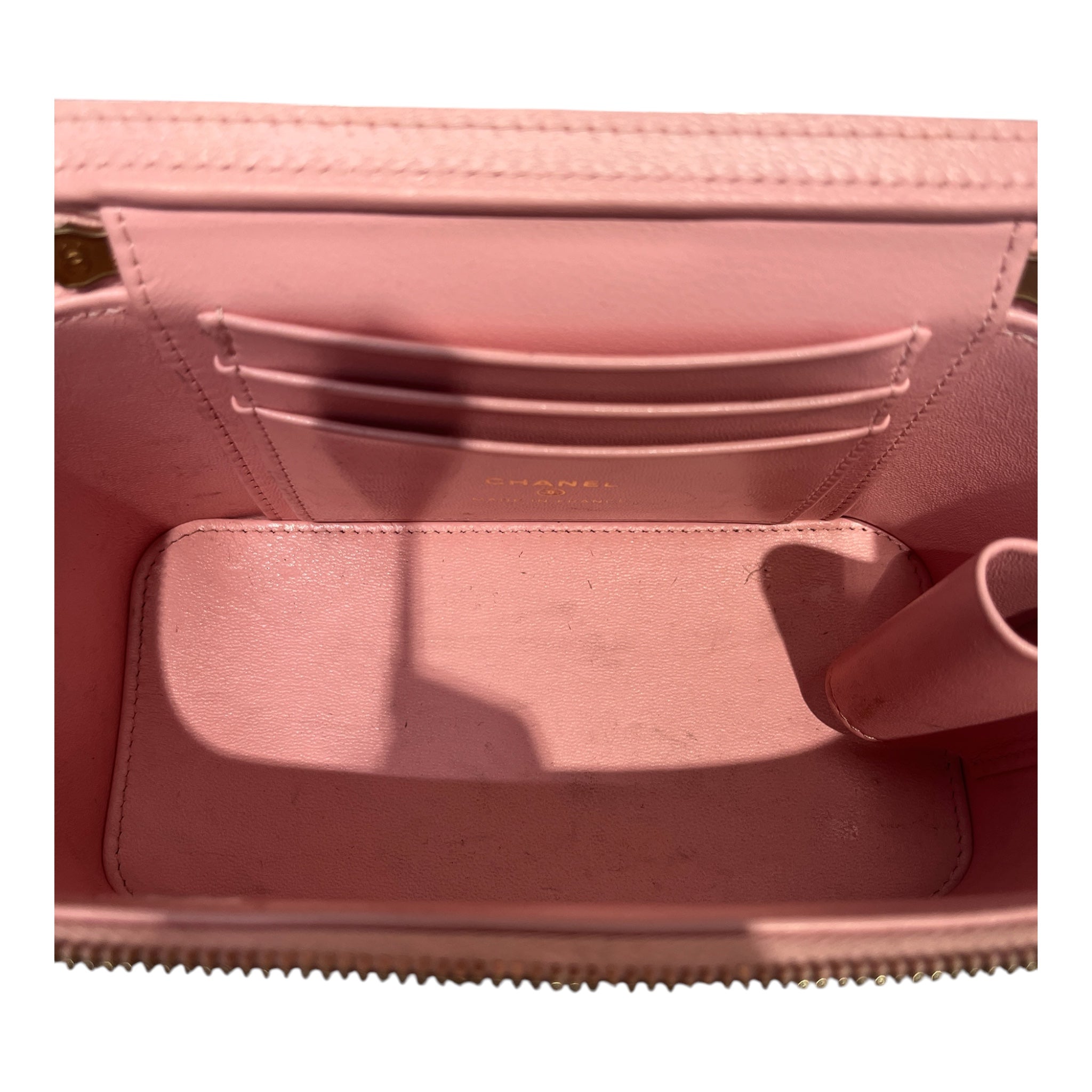 CHANEL/Bag/Leather/PNK/CHANELVANITY view 5