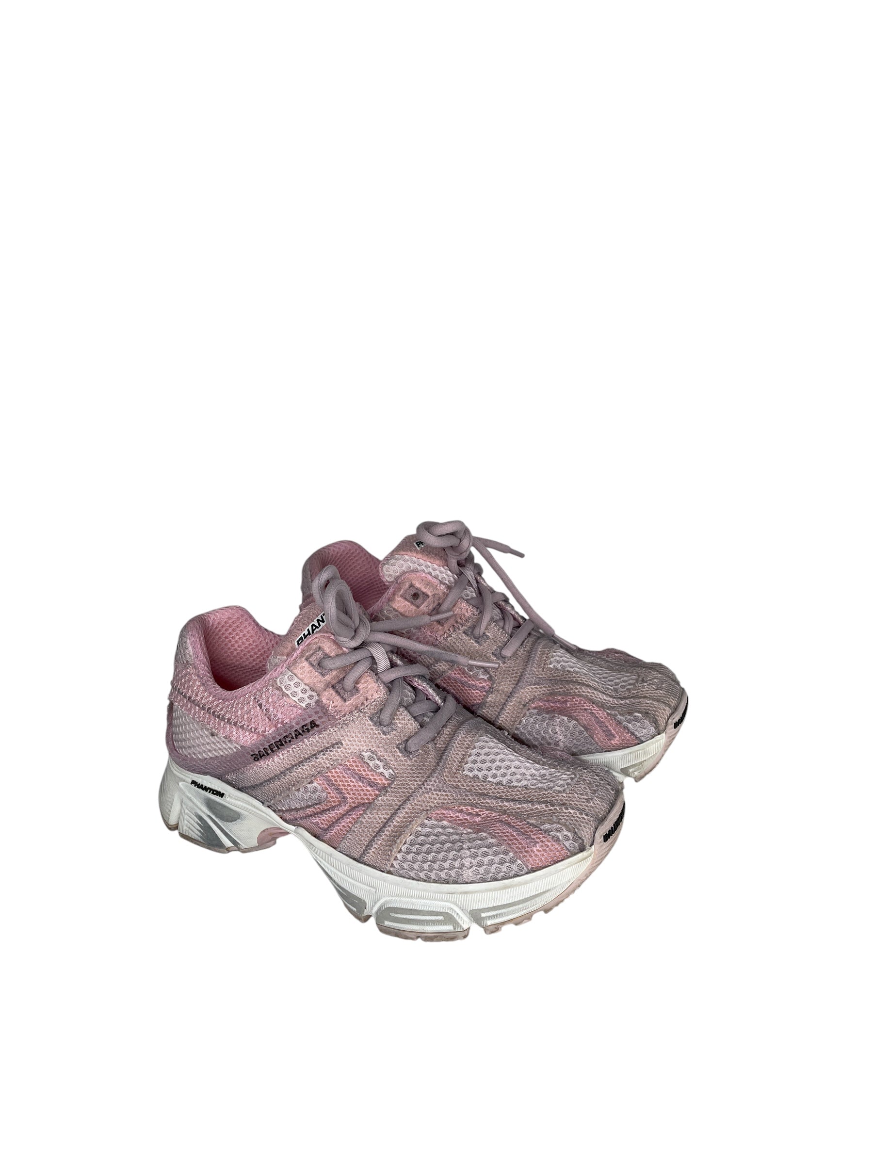 BALENCIAGA/Low-Sneakers/EU 35/PNK/PHANTOM DIRTIED LIGHT PINK view 1