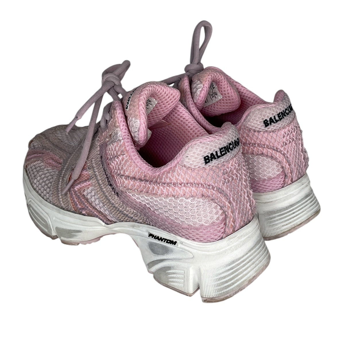 BALENCIAGA/Low-Sneakers/EU 35/PNK/PHANTOM DIRTIED LIGHT PINK view 2