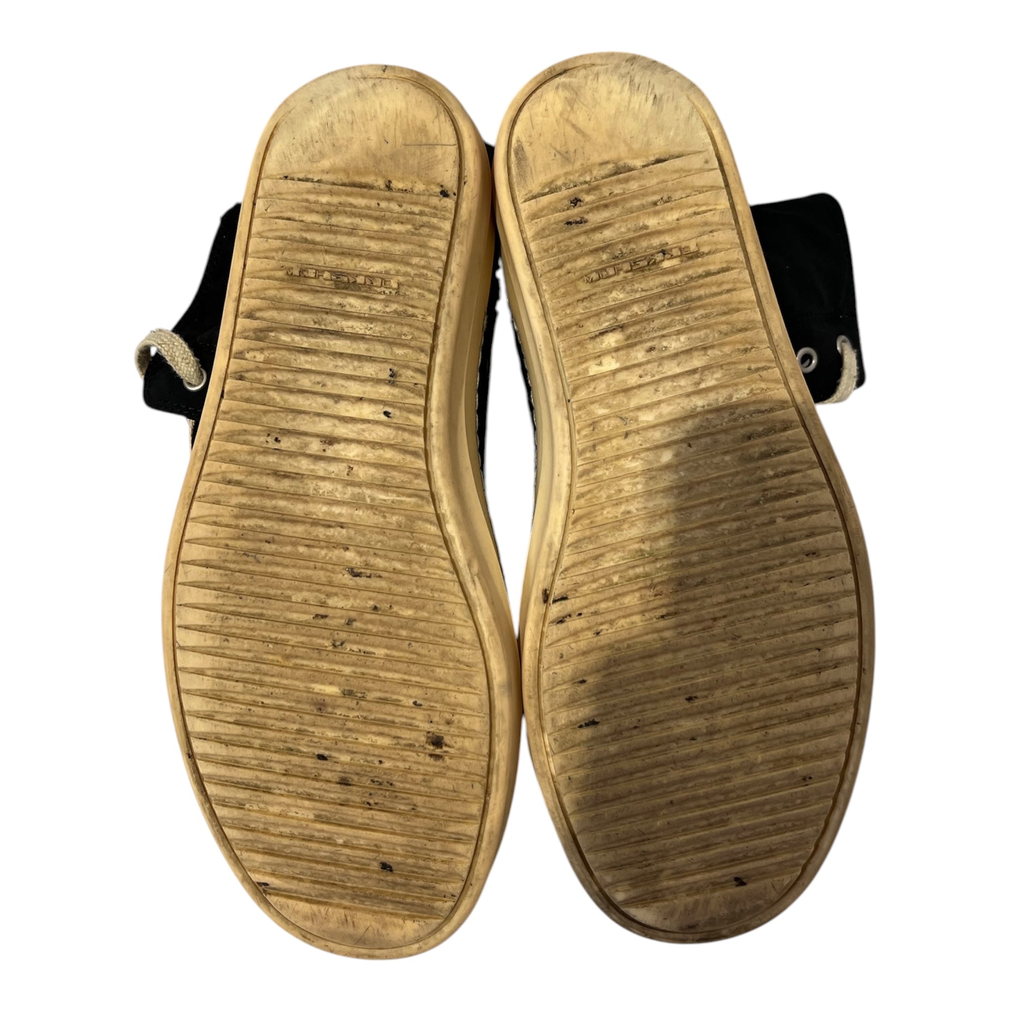 RICK OWENS DRKSHDW/Hi-Sneakers/EU 42/Polyester/BLK/12534 FACE RAMONES view 6