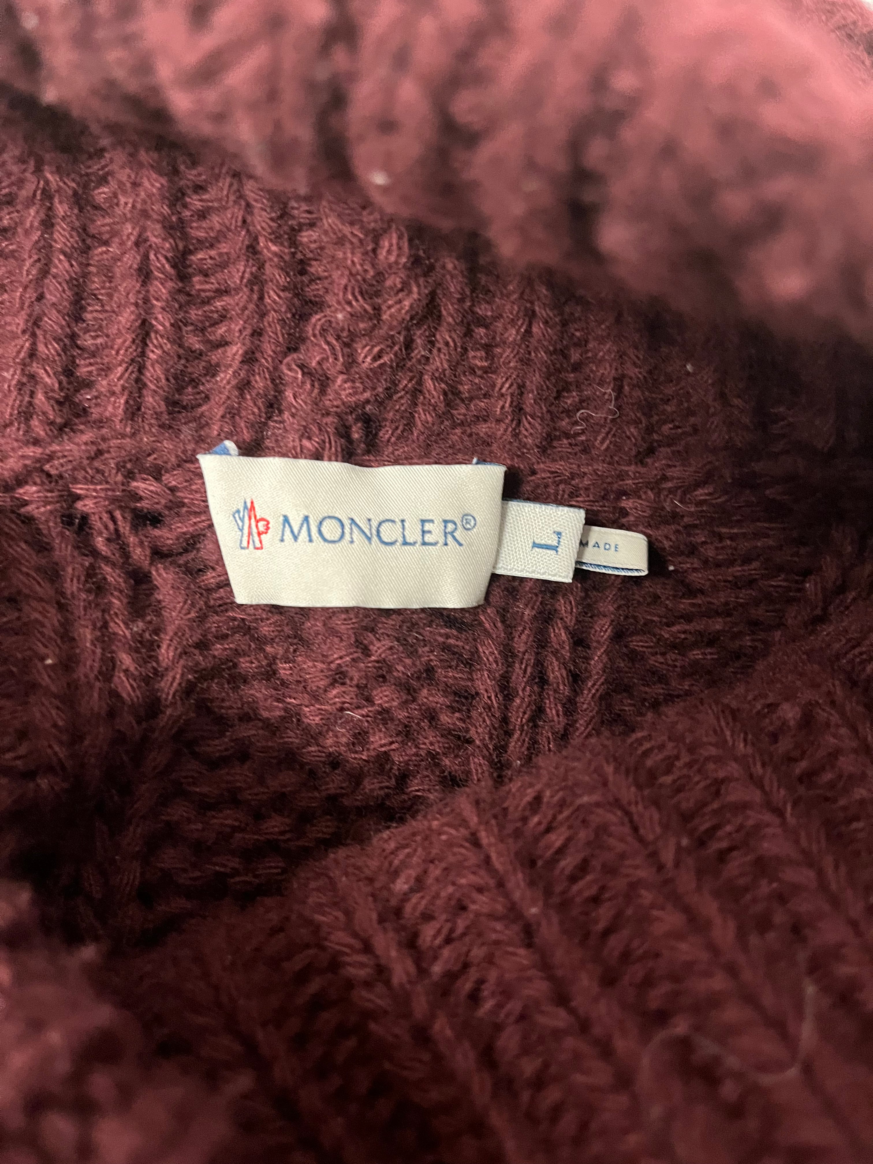 MONCLER/LS Dress/L/Wool/BRD/TIND-15-595 view 3