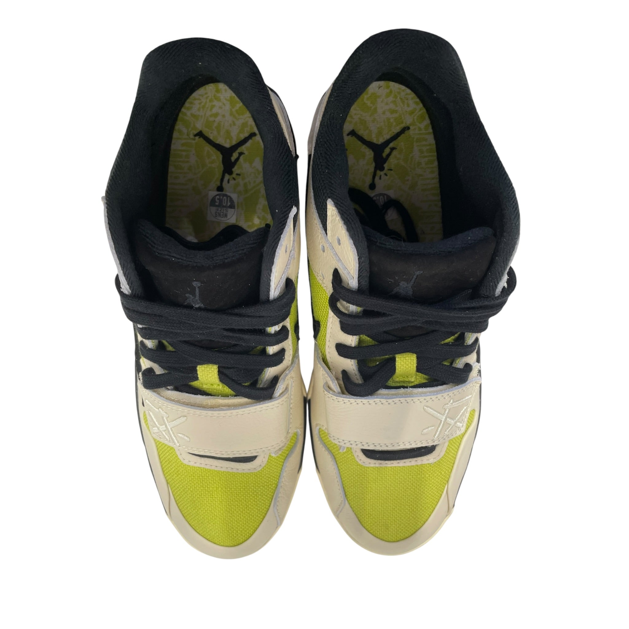 NIKE/TRAVIS SCOTT/X TRAVIS SCOTT JUMPMAN JACK/Low-Sneakers/US 10.5/Cotton/YEL/FZ8117-102 view 3