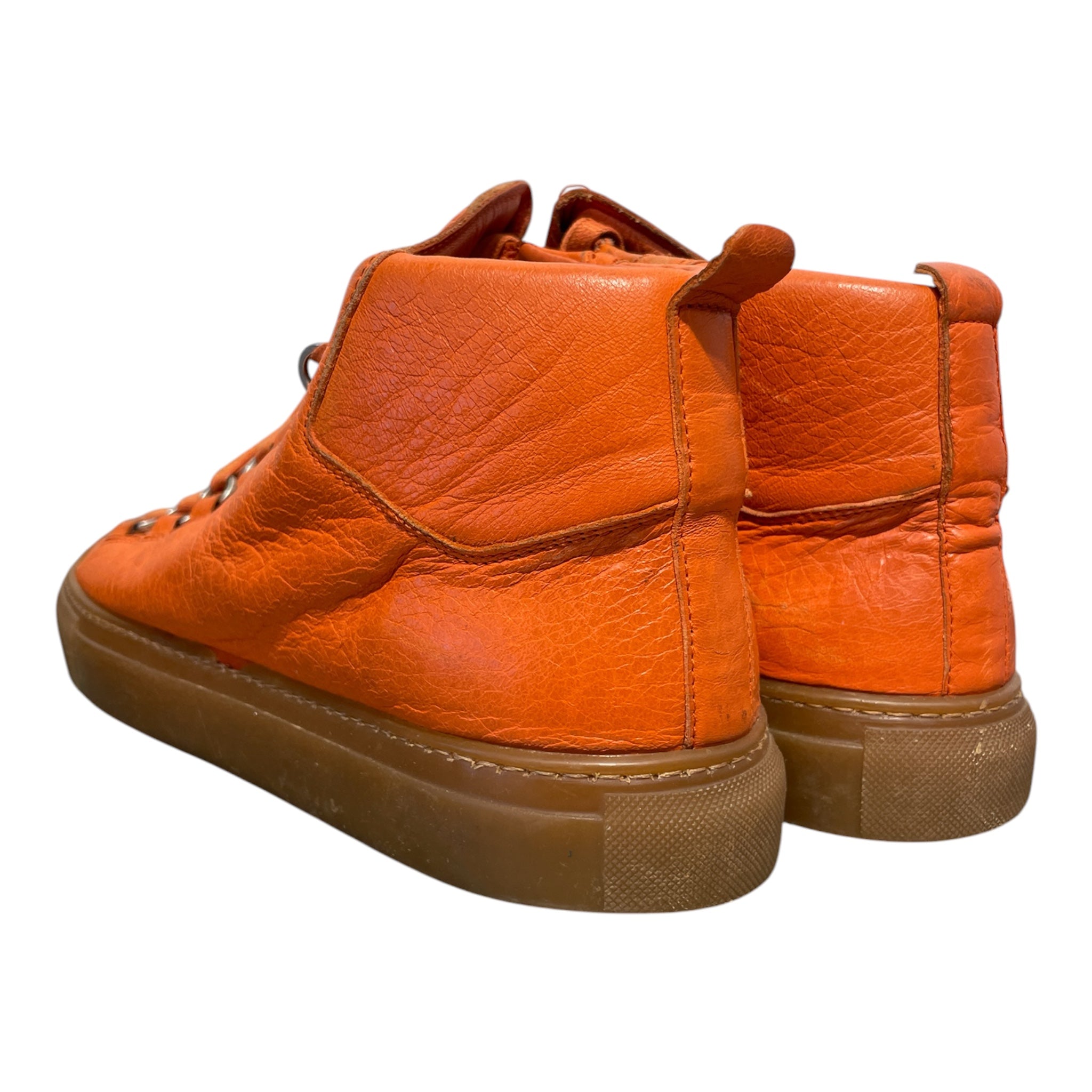 BALENCIAGA/Hi-Sneakers/EU 41/Leather/ORN/ARENAS view 2