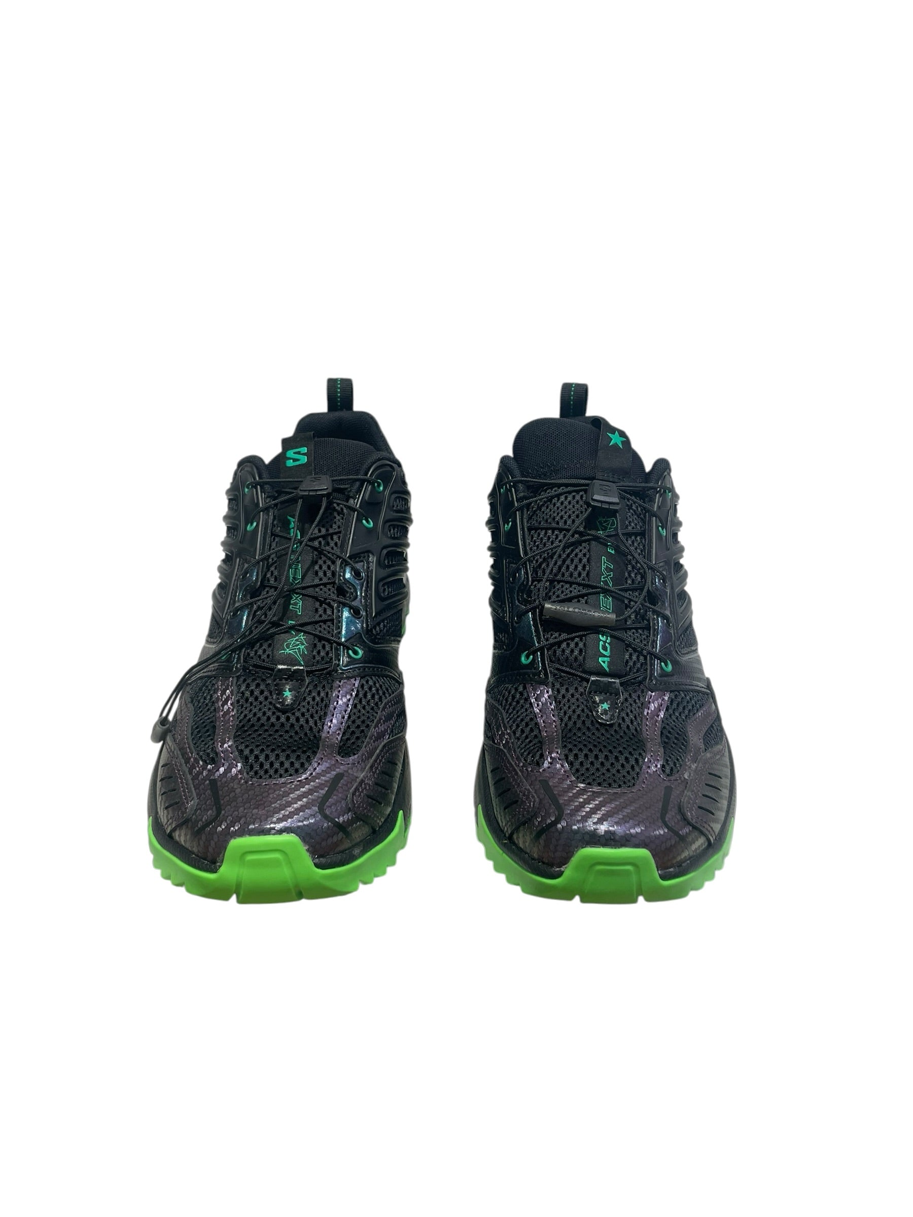 salomon/Low-Sneakers/US 12/All Over Print/BLK/ACS NEXXTTHE GREEN STAR view 1