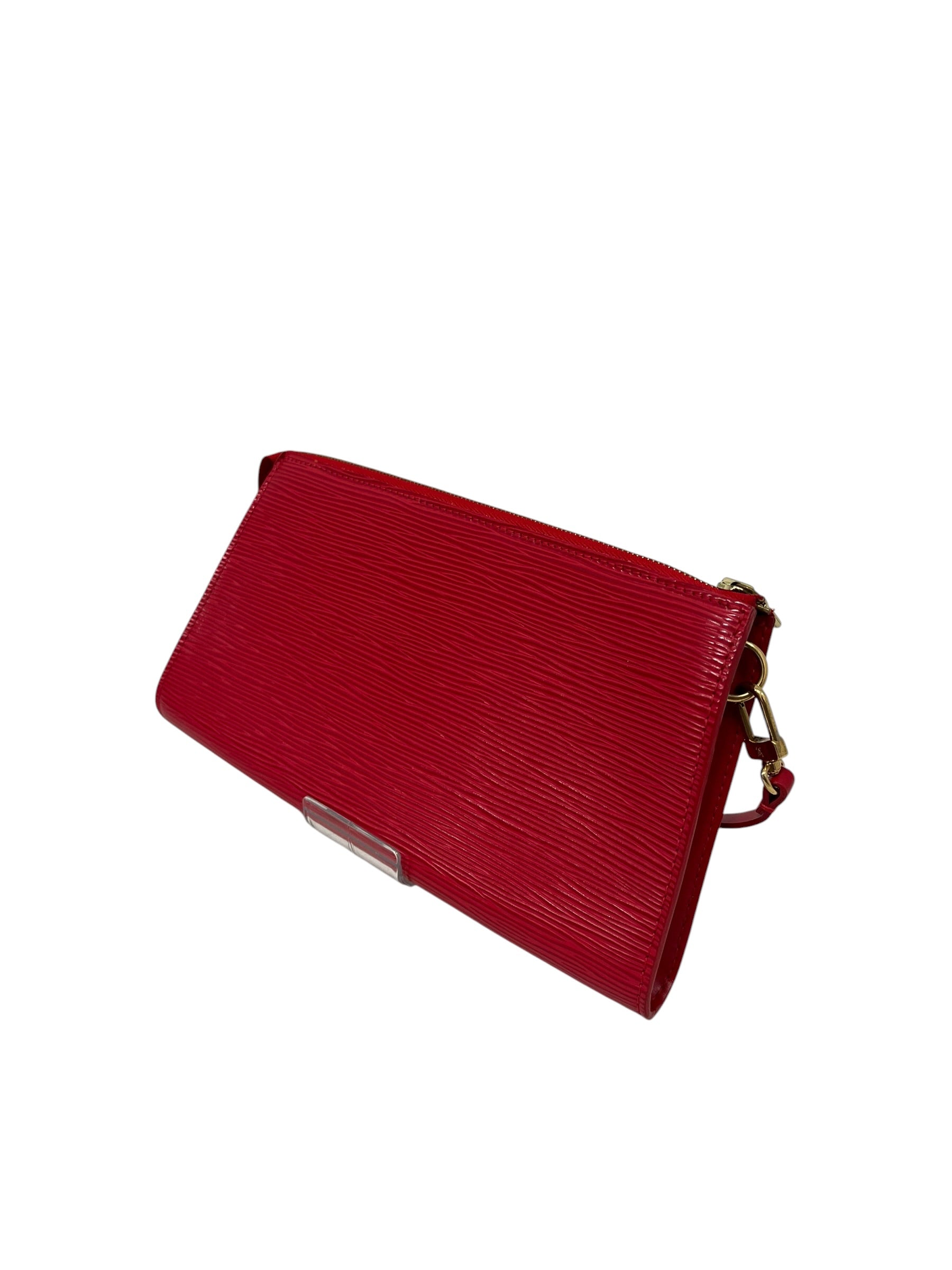 LOUIS VUITTON/Bag/Leather/RED/EPILEATHER HAND BAG view 3