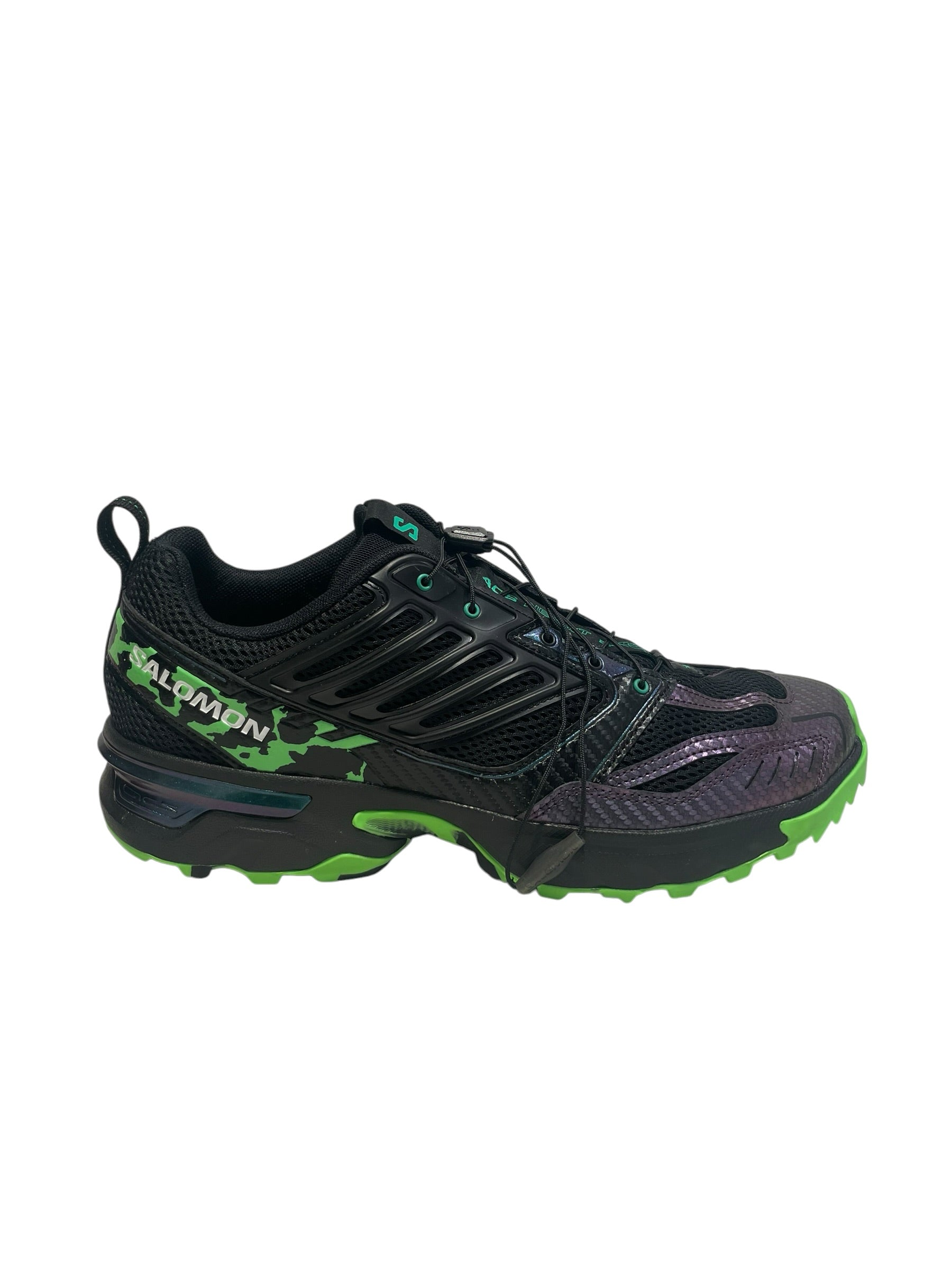 salomon/Low-Sneakers/US 12/All Over Print/BLK/ACS NEXXTTHE GREEN STAR view 3