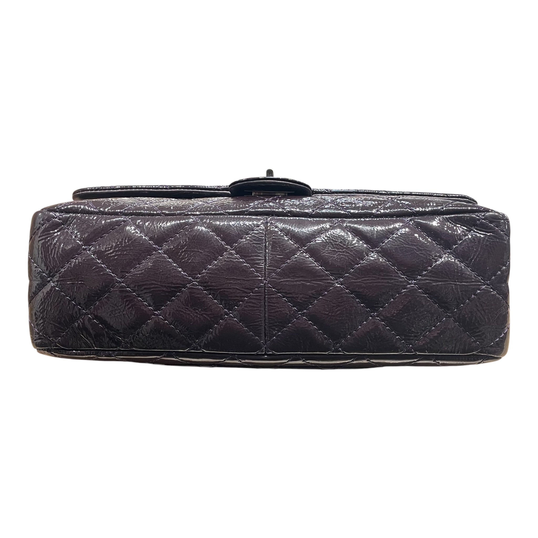 CHANEL/Cross Body Bag/Leather/PPL/REISSUE 227 QUILTEDDOUBLEFLAP view 3