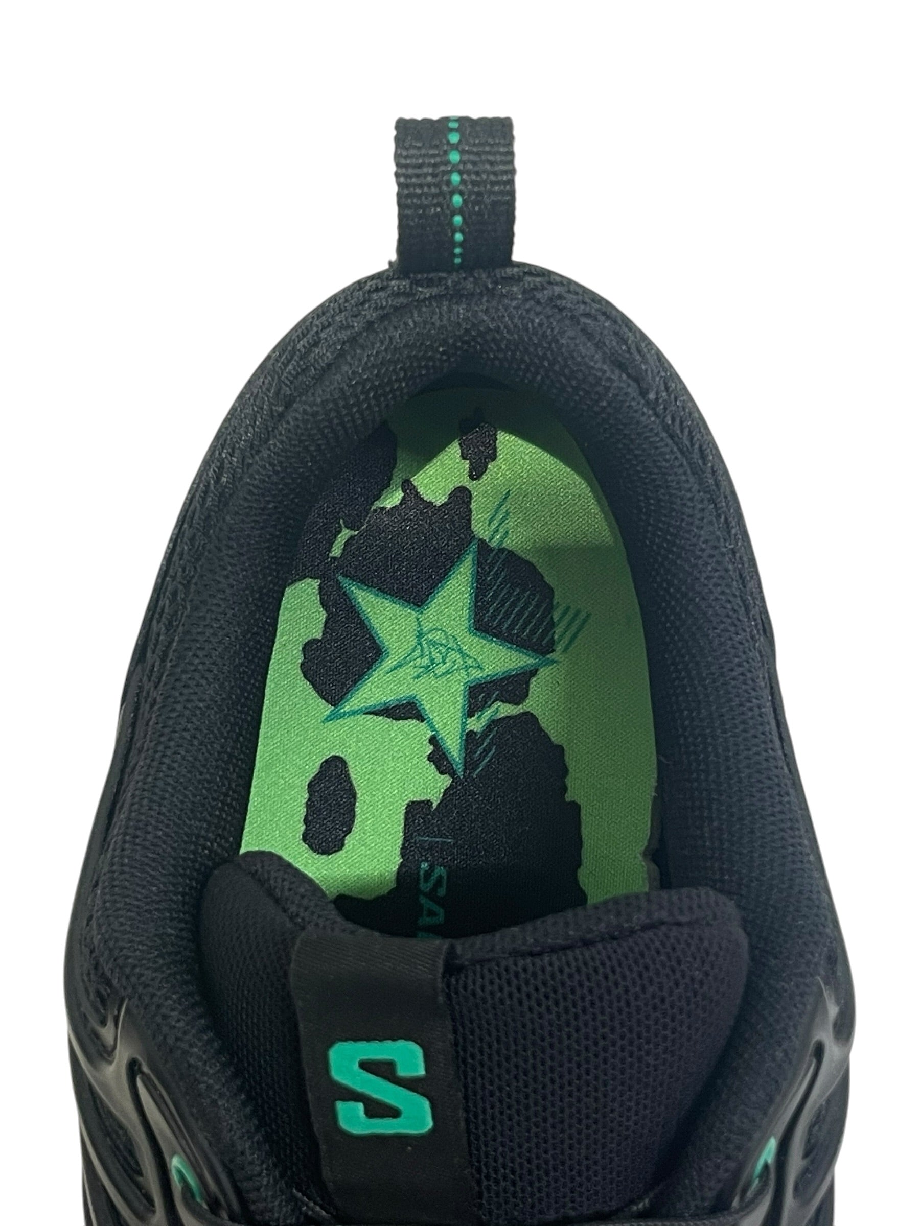 salomon/Low-Sneakers/US 12/All Over Print/BLK/ACS NEXXTTHE GREEN STAR view 8