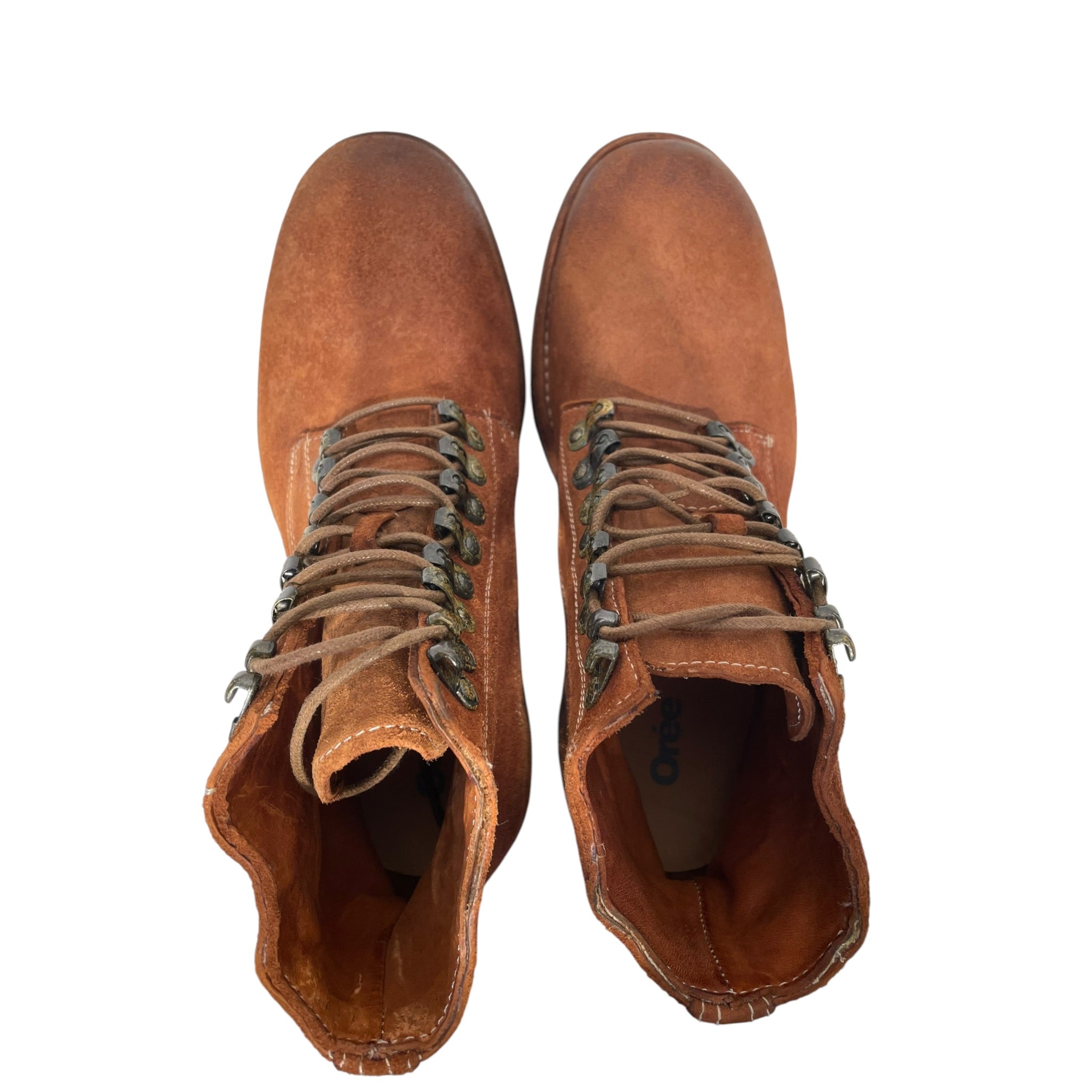 OREE/Lace Up Boots/US 11/Leather/BRW/caldera combat boot view 3