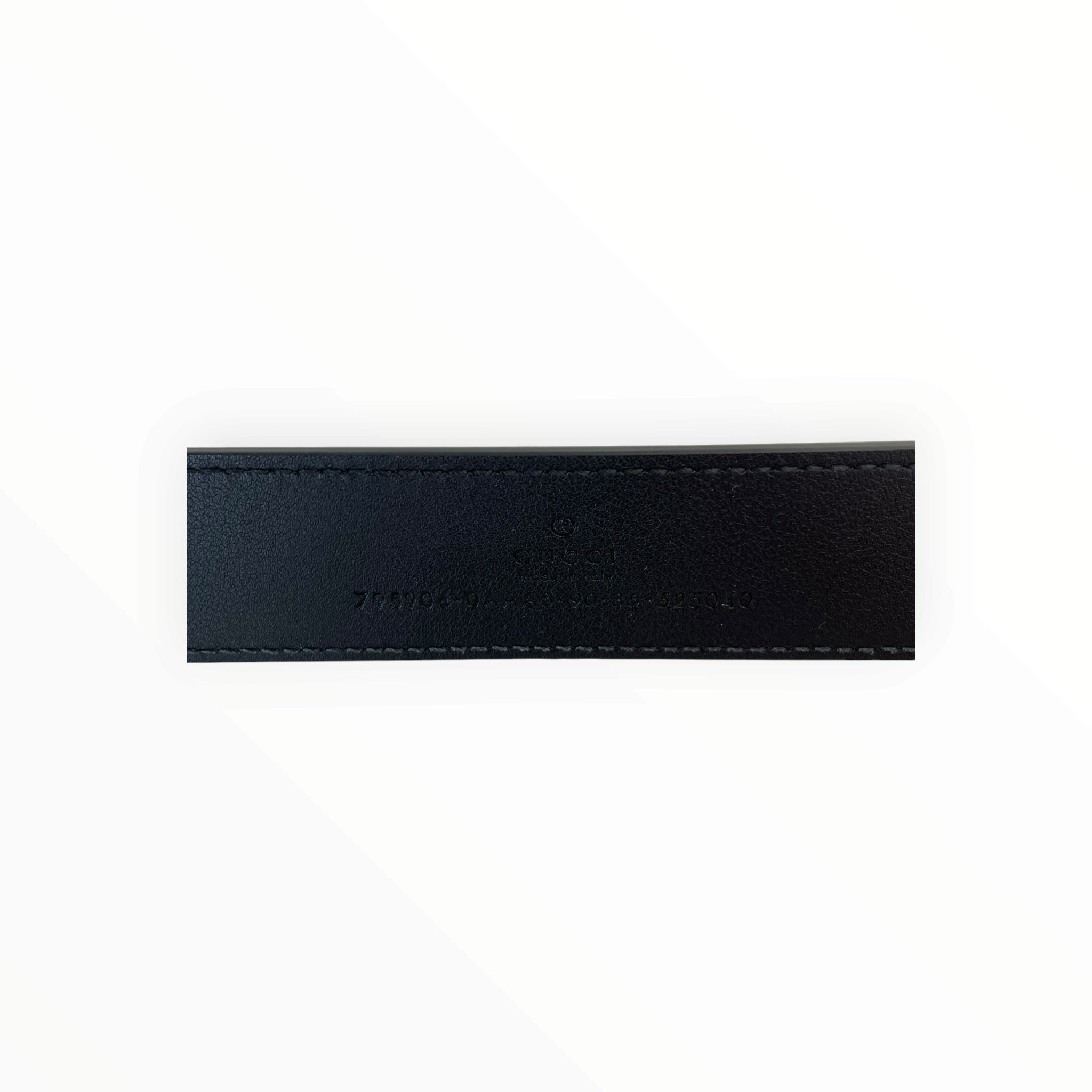 GUCCI/Belt/Leather/BLK/M's/ view 3