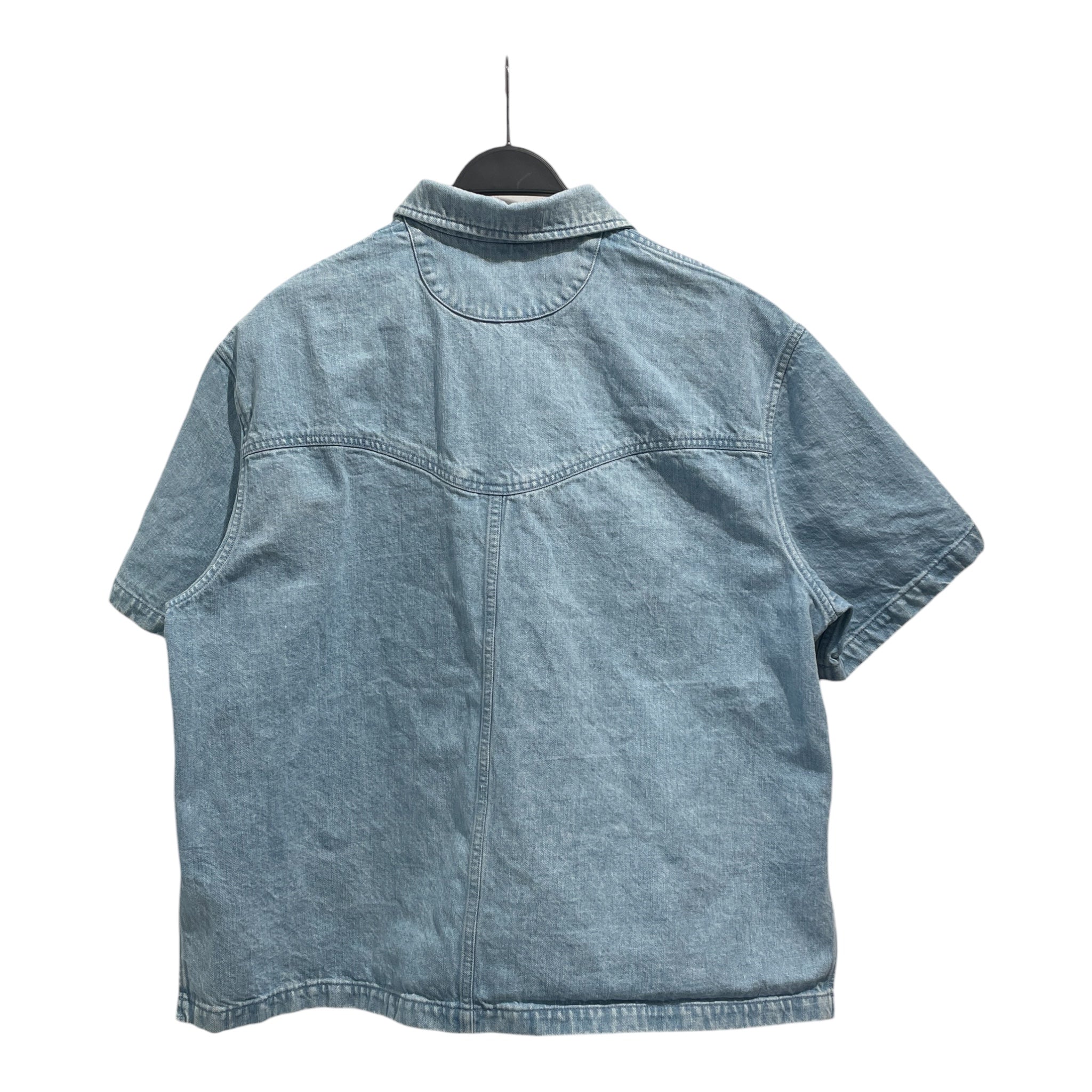 Commission/SS Shirt/M/Cotton/BLU/Longhorn Shirt view 2
