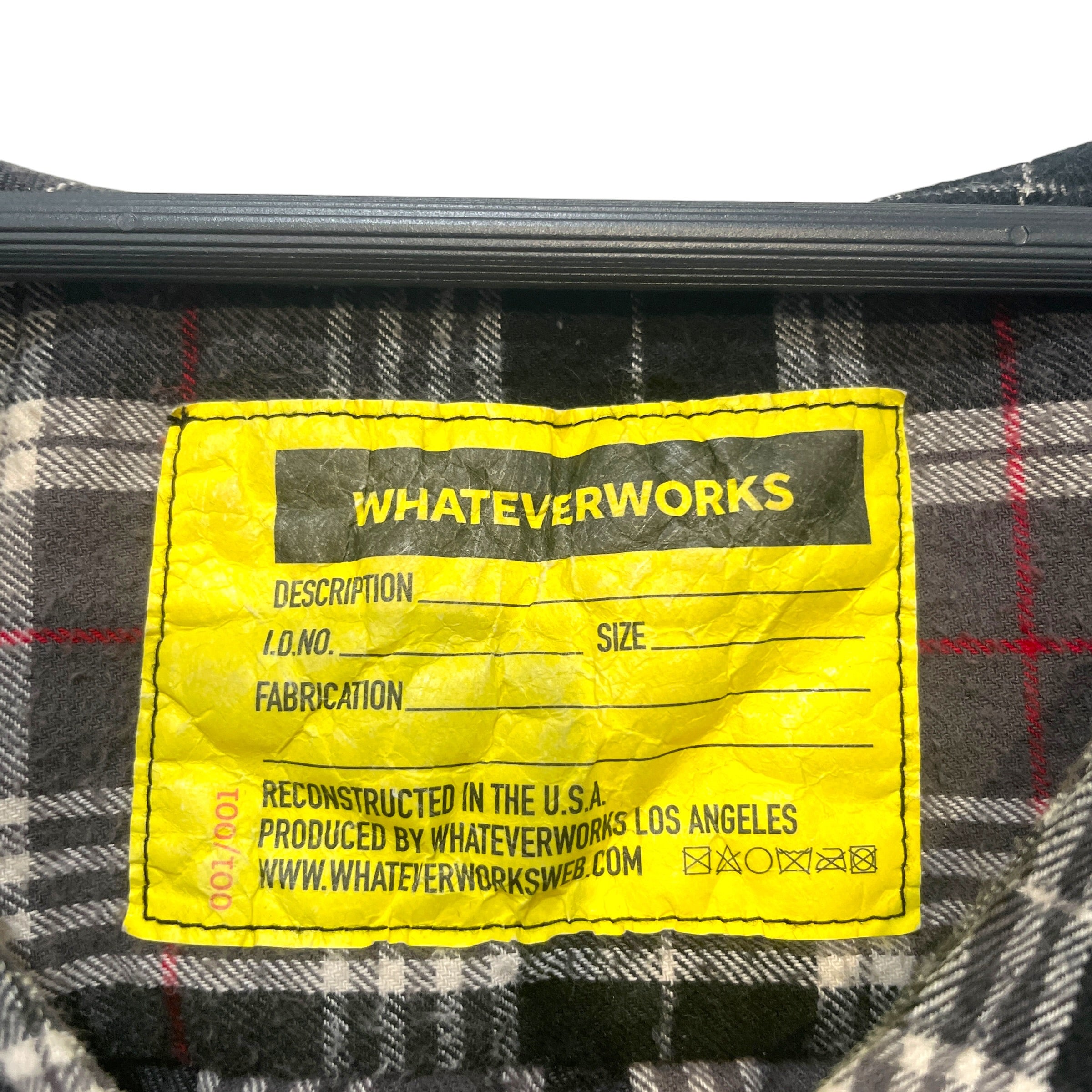 Whateverworks/Tank Top/Cotton/GRY/Plaid/ view 4