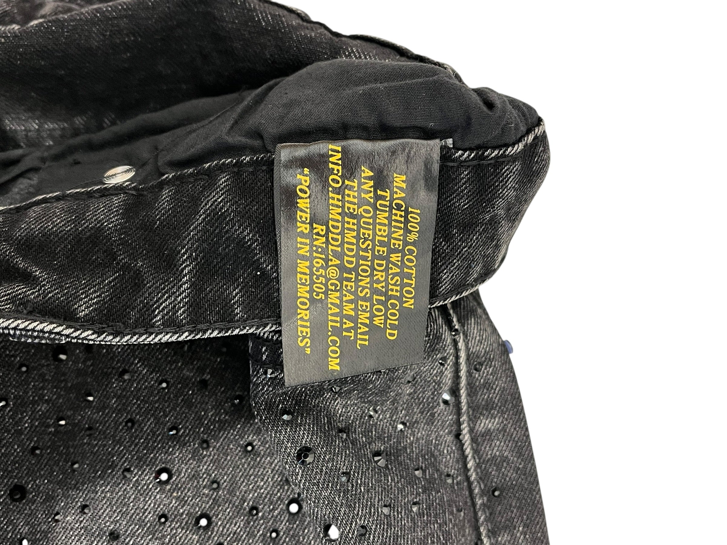 HMMD/Shorts/XL/Cotton/GRY/Button Fly/Glitter/ view 5