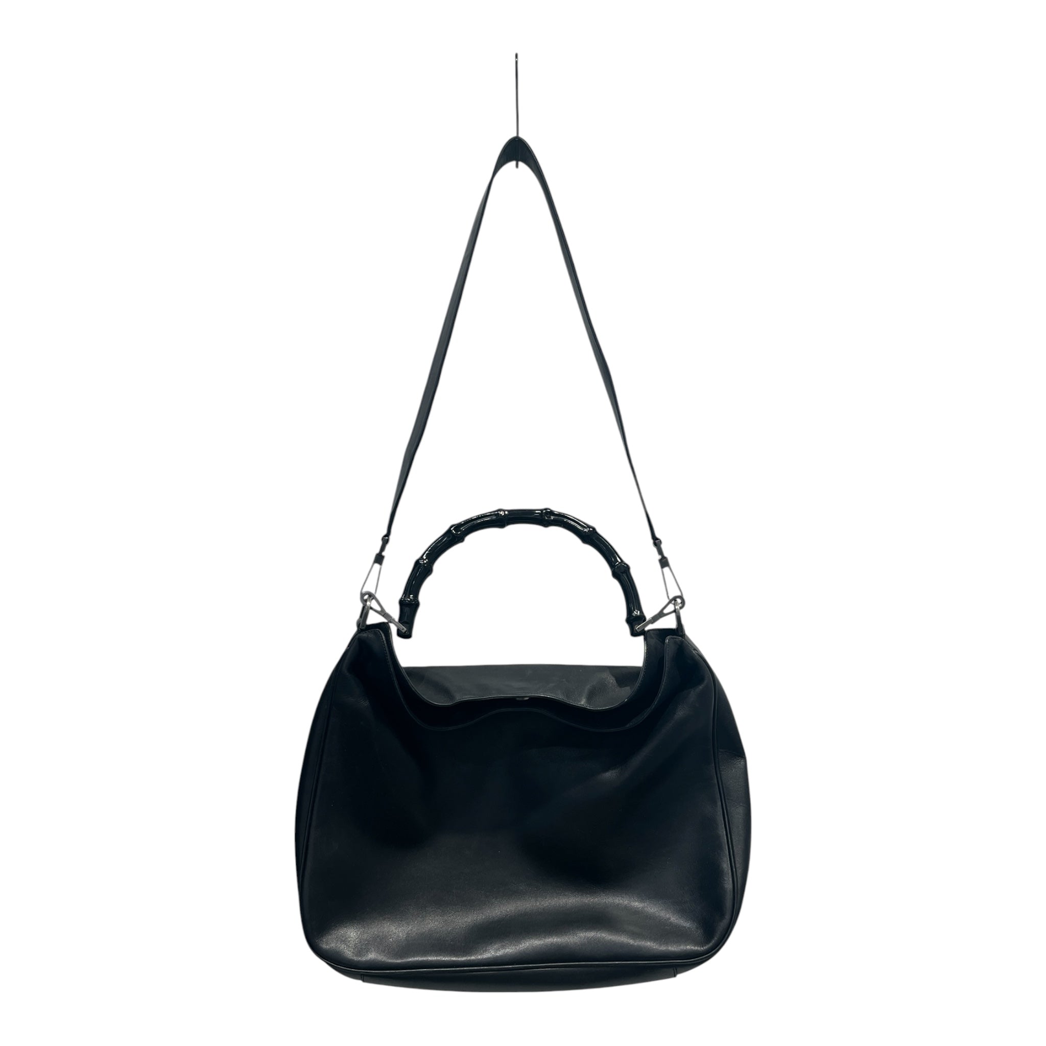 GUCCI/Bag/Leather/BLK/BAMBOO HANDLE CROSSBODY view 1