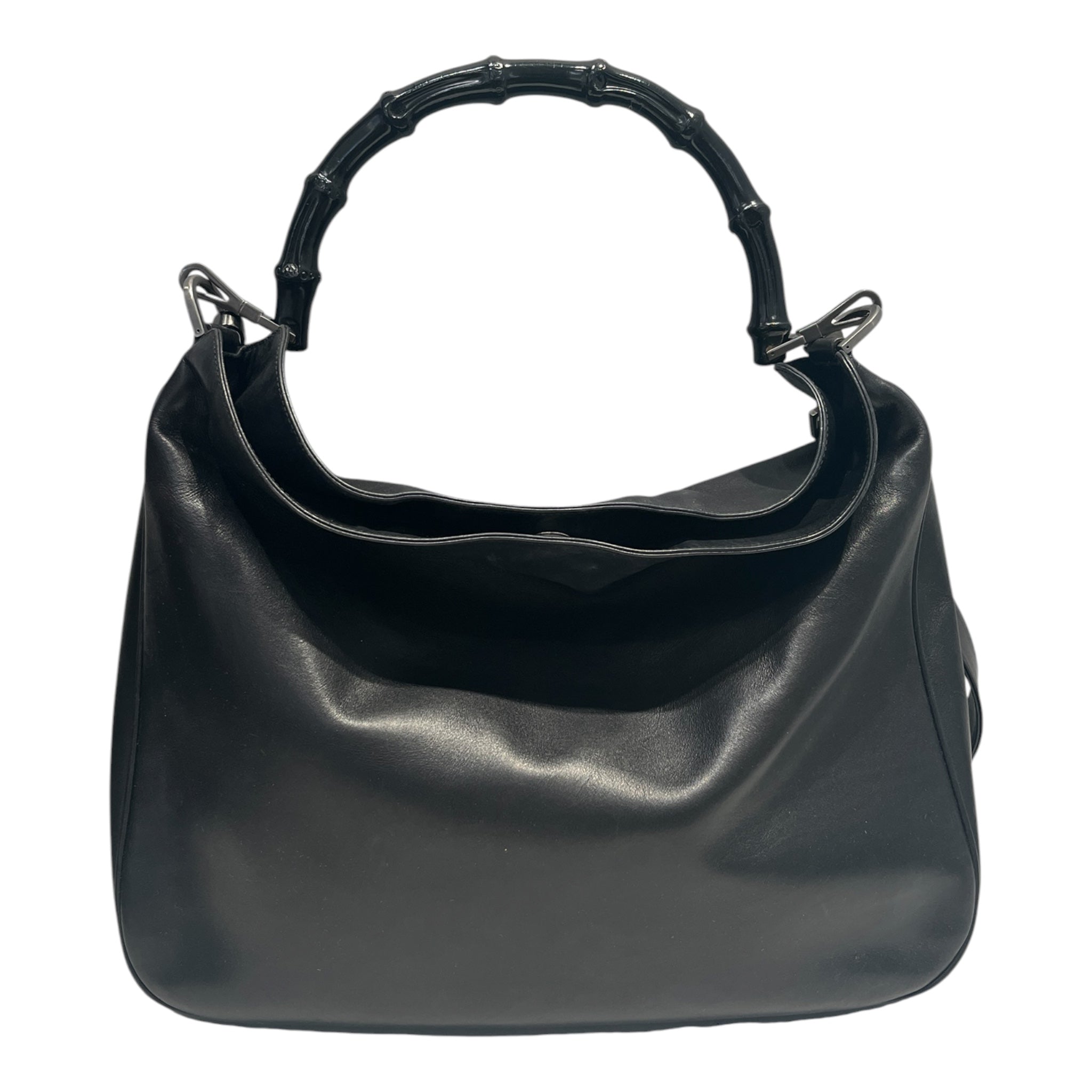 GUCCI/Bag/Leather/BLK/BAMBOO HANDLE CROSSBODY view 2