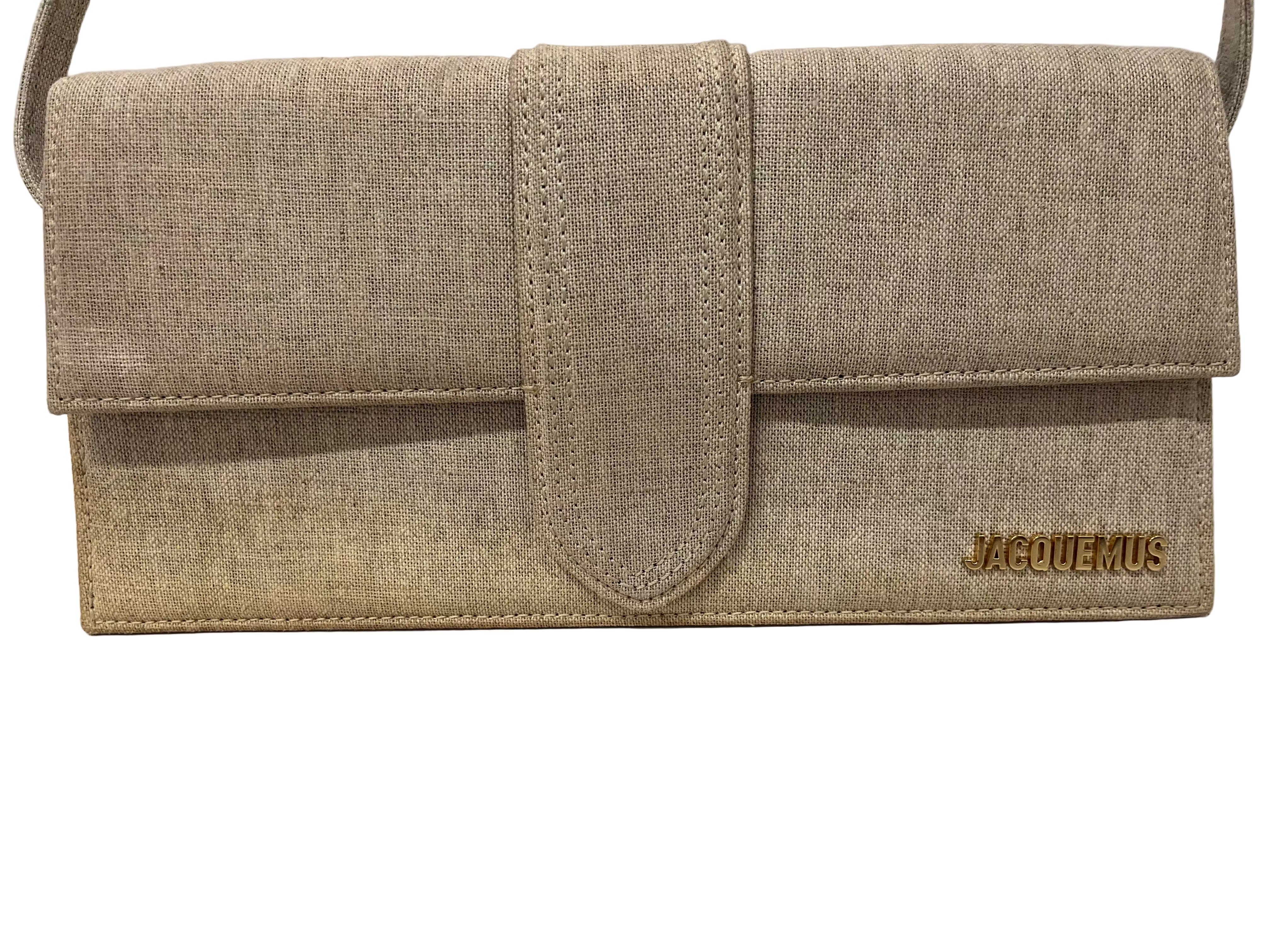 JACQUEMUS/Bag/Cotton/CRM/LE GRAND BAMBINO view 8