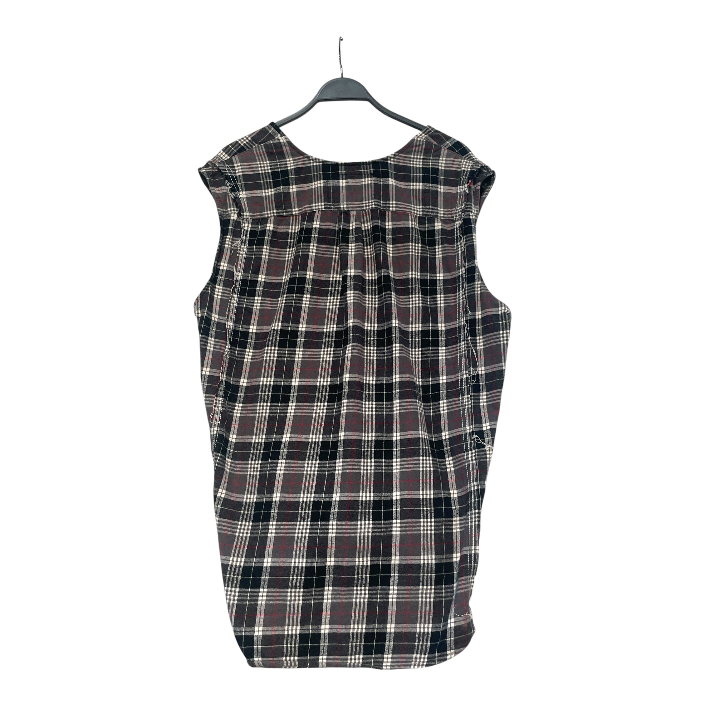 Whateverworks/Tank Top/Cotton/GRY/Plaid/ view 3