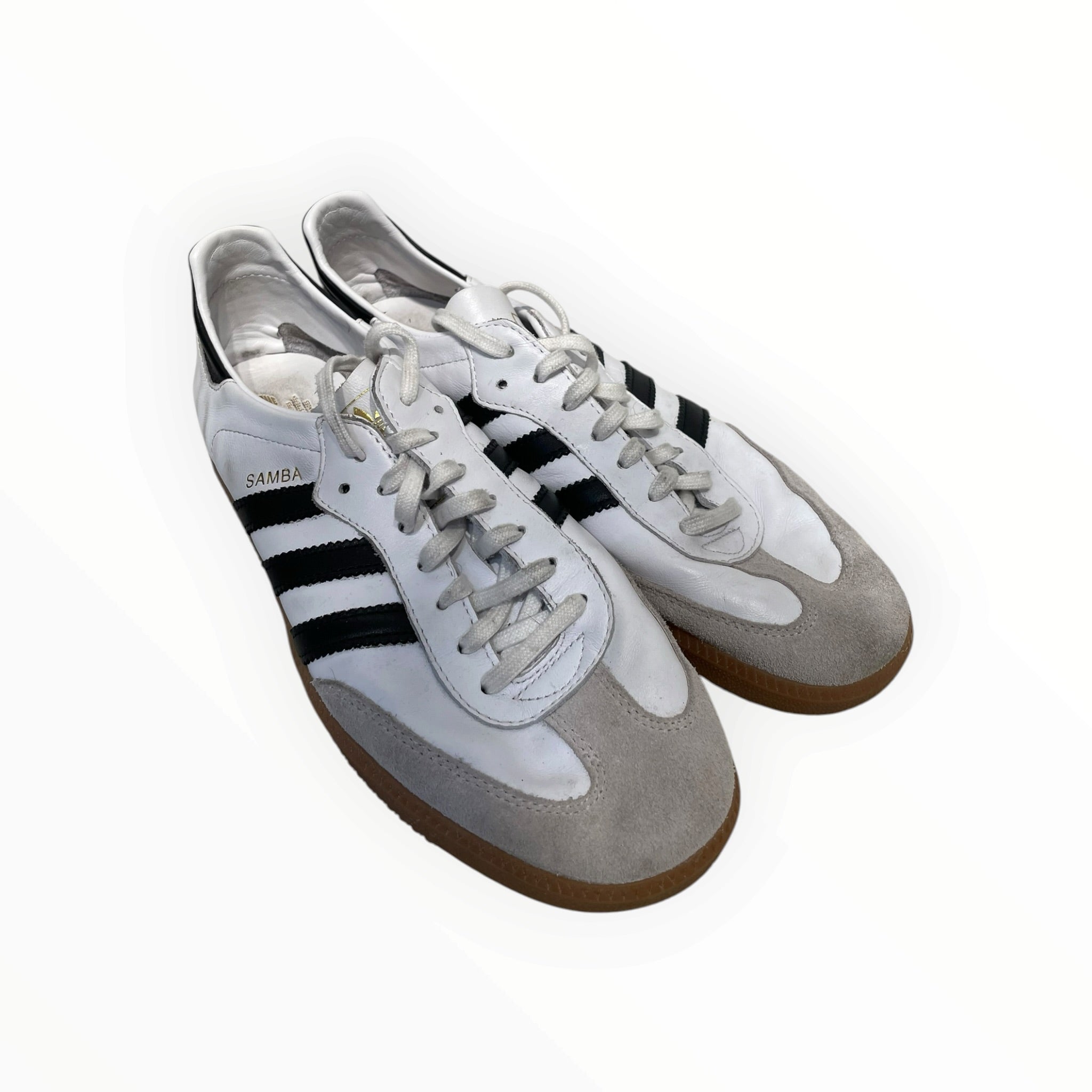 adidas/Low-Sneakers/US 11/Leather/WHT/FULL LEATHER SAMBA view 1