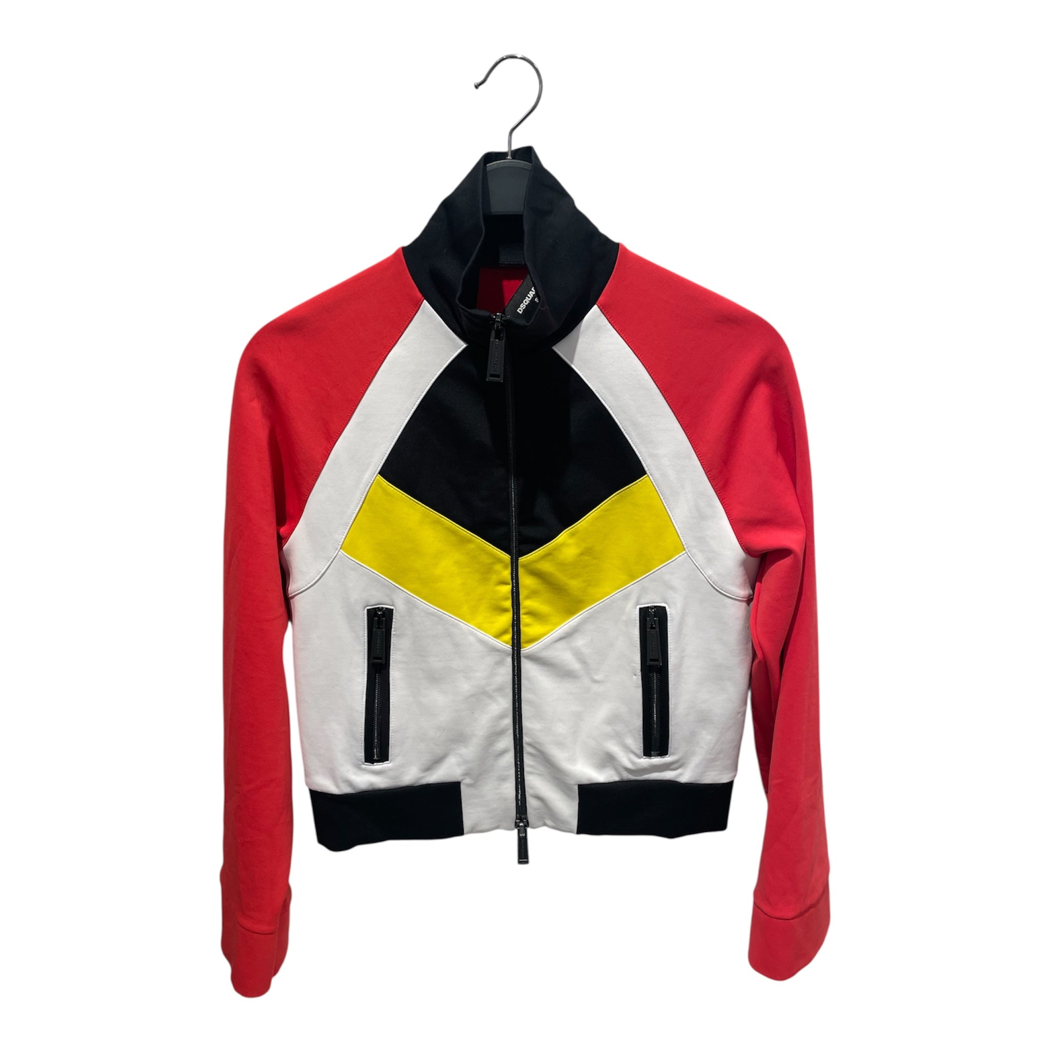 DSQUARED2/Jacket/S/Cotton/MLT/multi color track jacket view 1