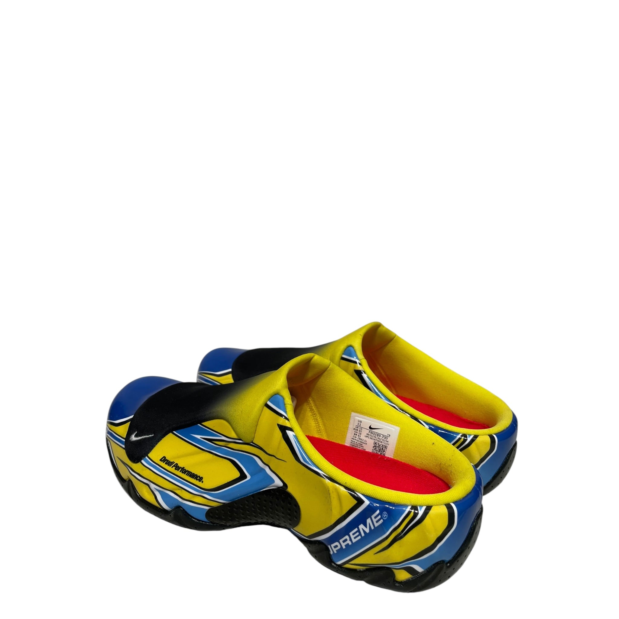 NIKE/Supreme/Low-Sneakers/US 11/Polyester/YEL/n0289-700 view 2
