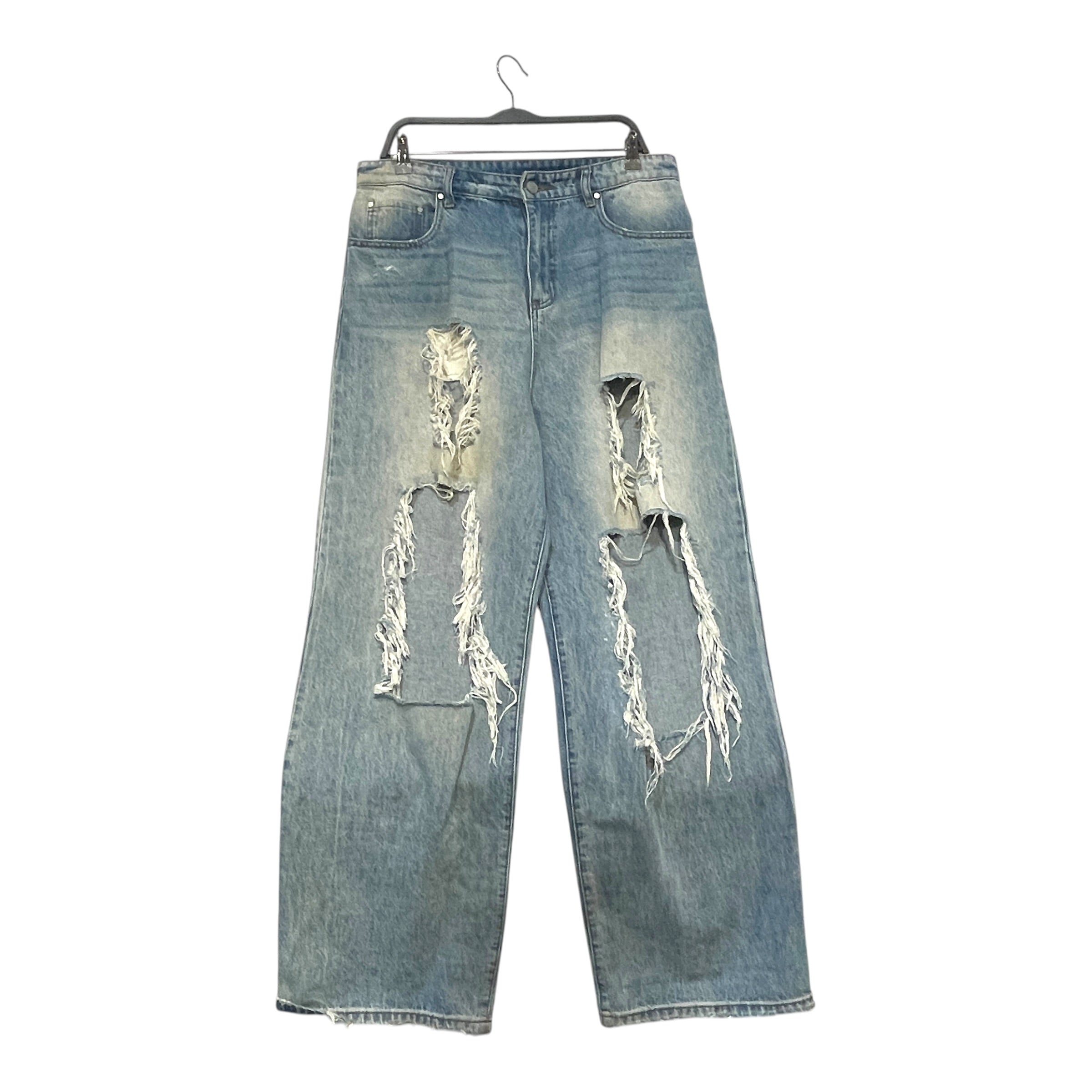 basketcase gallery/Pants/34/Denim/BLU/Distressed Jeans view 1